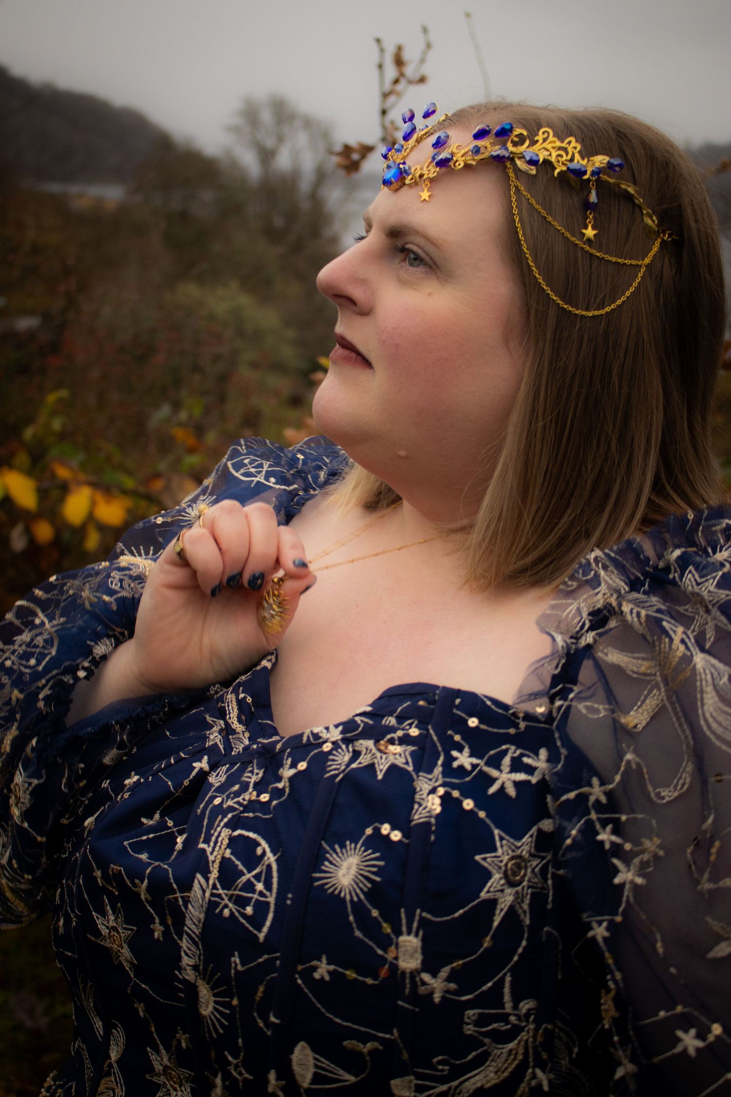 Dark atmospheric portrait photography PNW