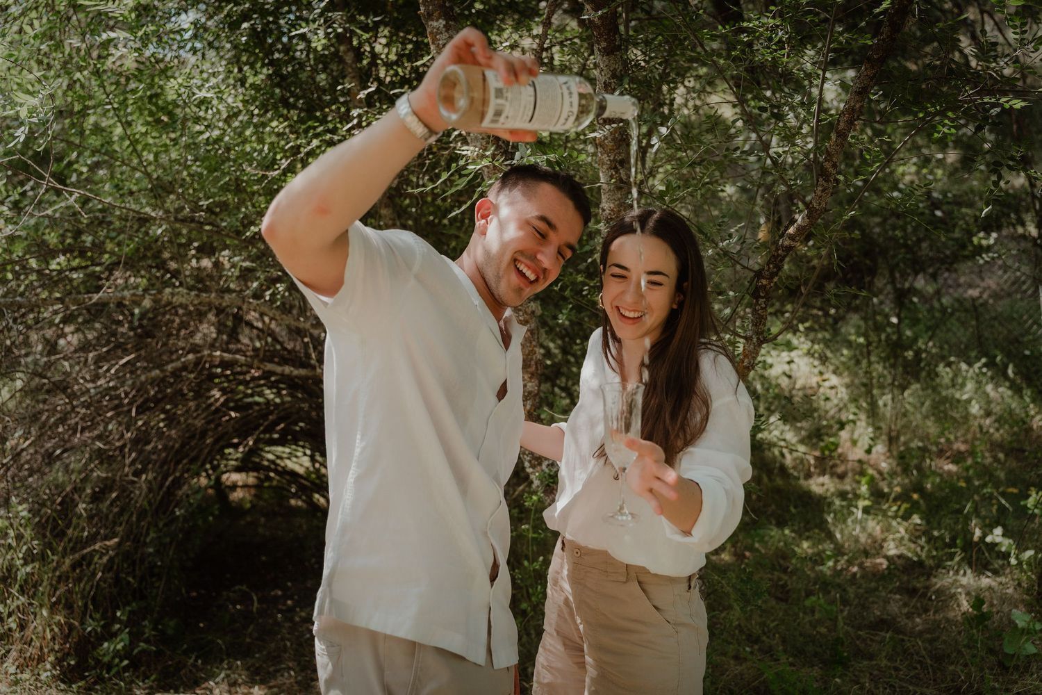 Sesión preboda de pareja natural en exteriores – fotógrafo de bodas Madrid