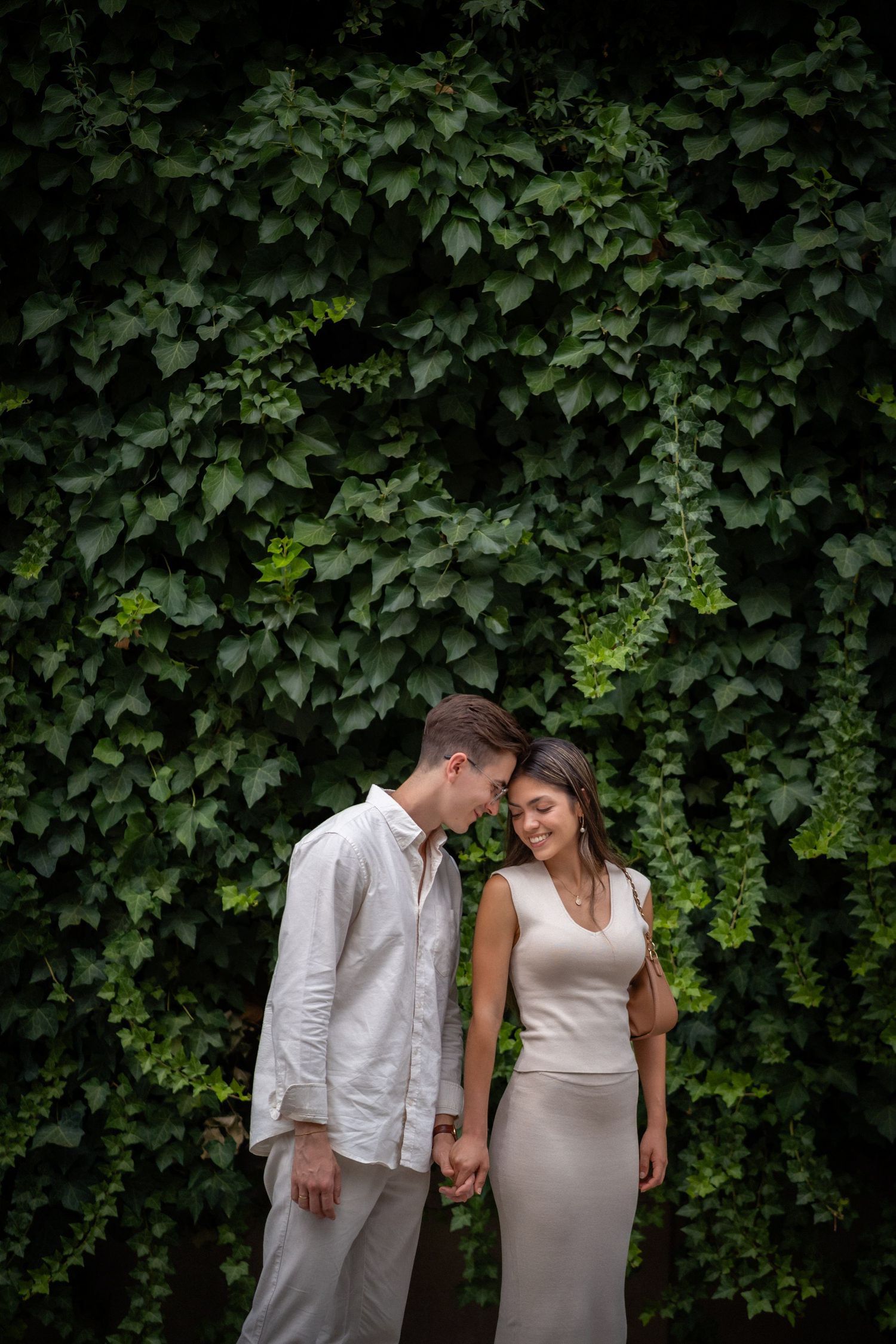 preboda de una pareja en exteriores