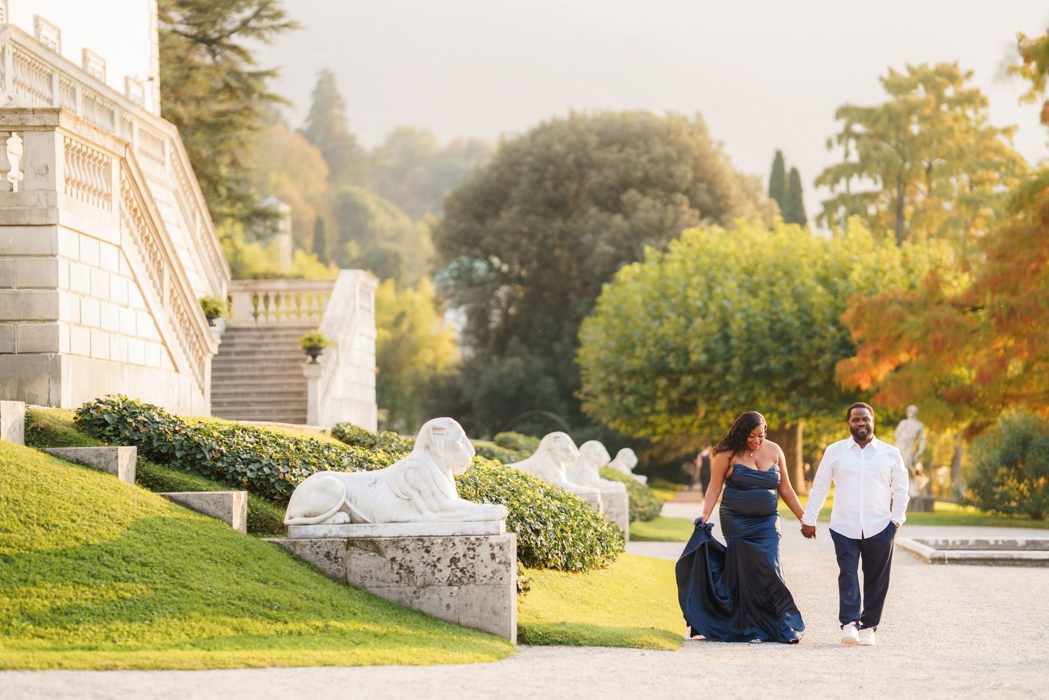 family photos lake como italy