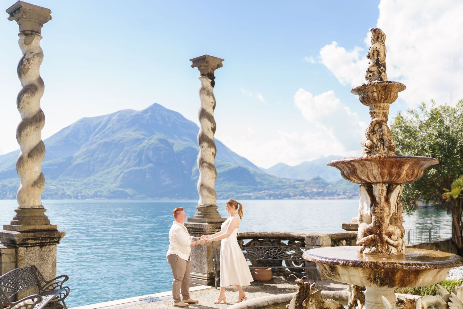 villa monastero proposal lake como photographer