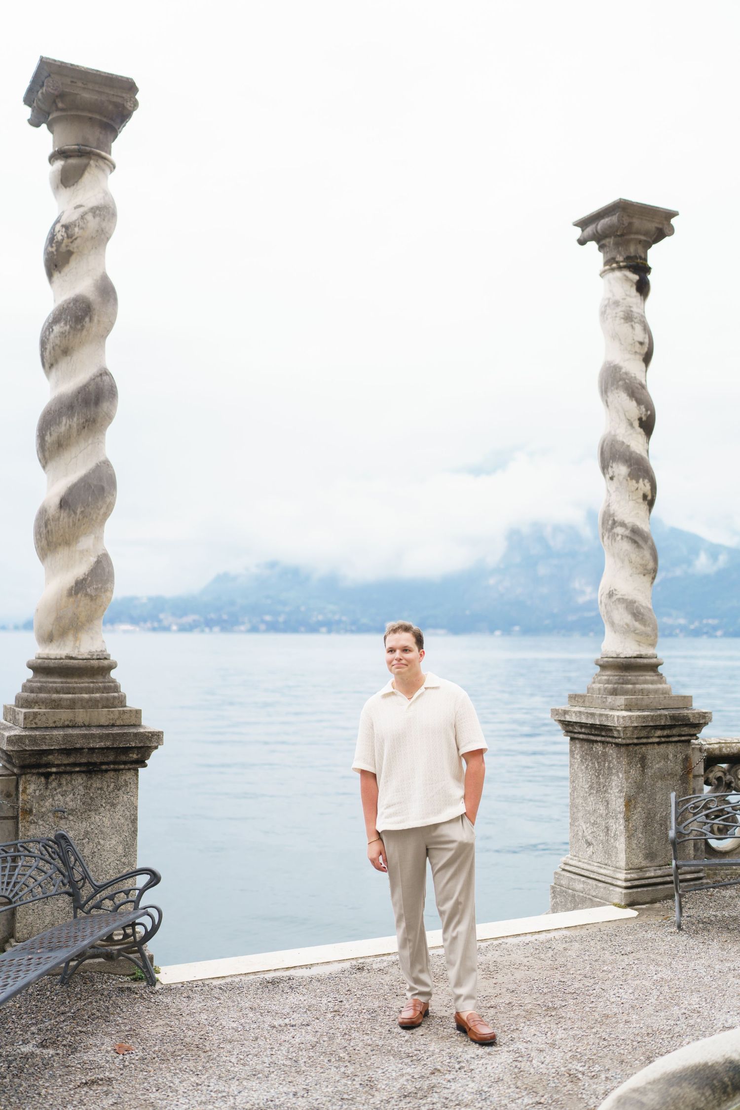 Lake Como Engagement Photographer