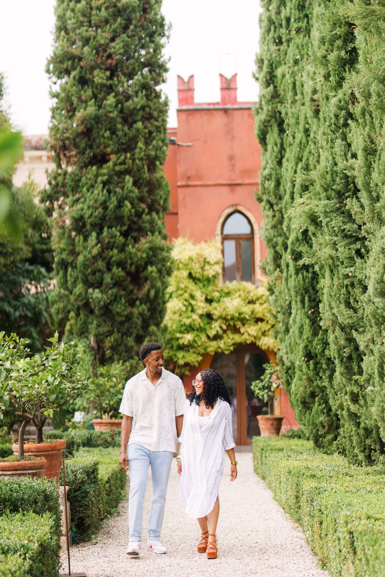 Proposal engagement and wedding photographer Italy Verona capturing natural emotional moments
