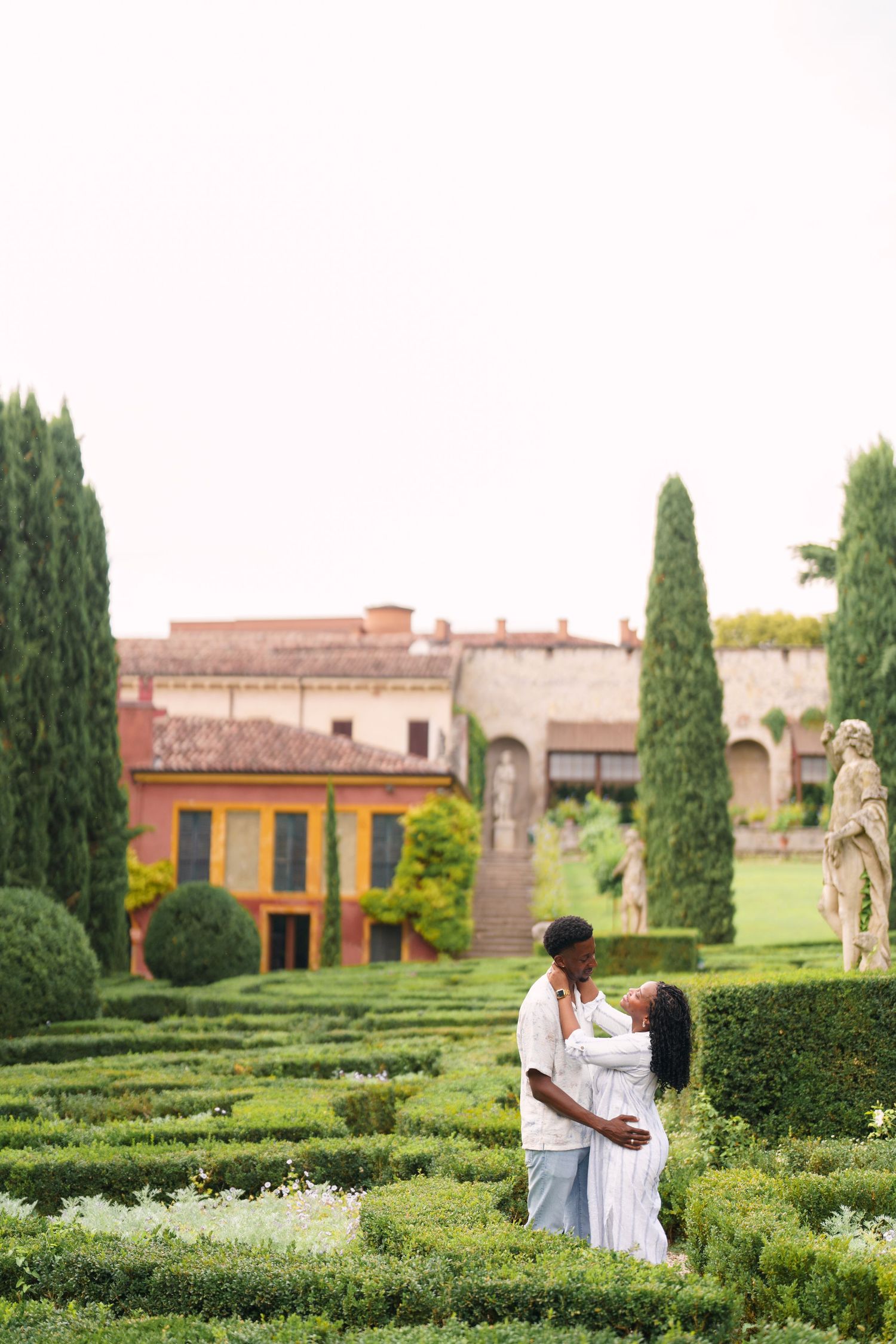 Proposal engagement and wedding photographer Italy Verona capturing natural emotional moments