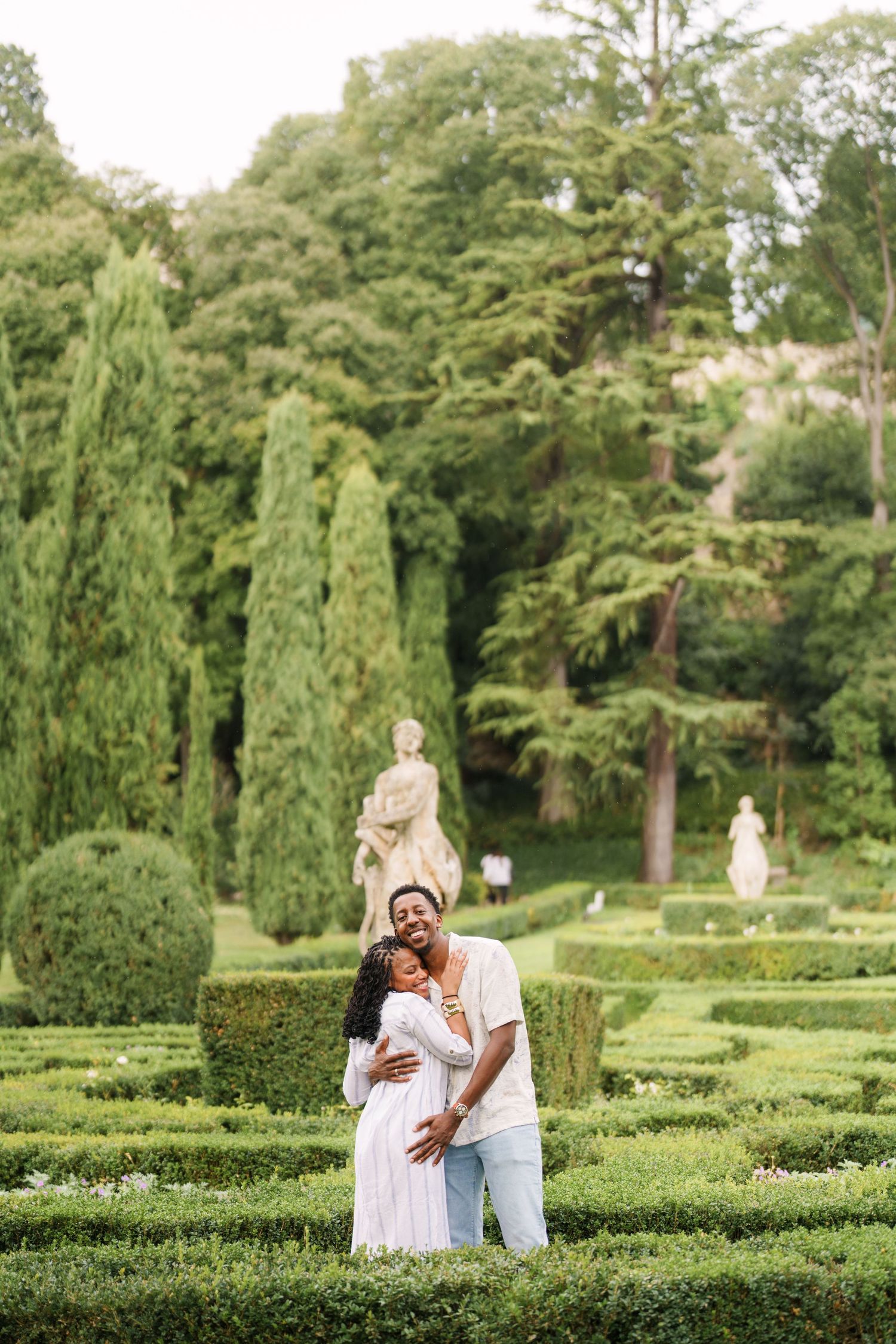 Proposal engagement and wedding photographer Italy Verona capturing natural emotional moments