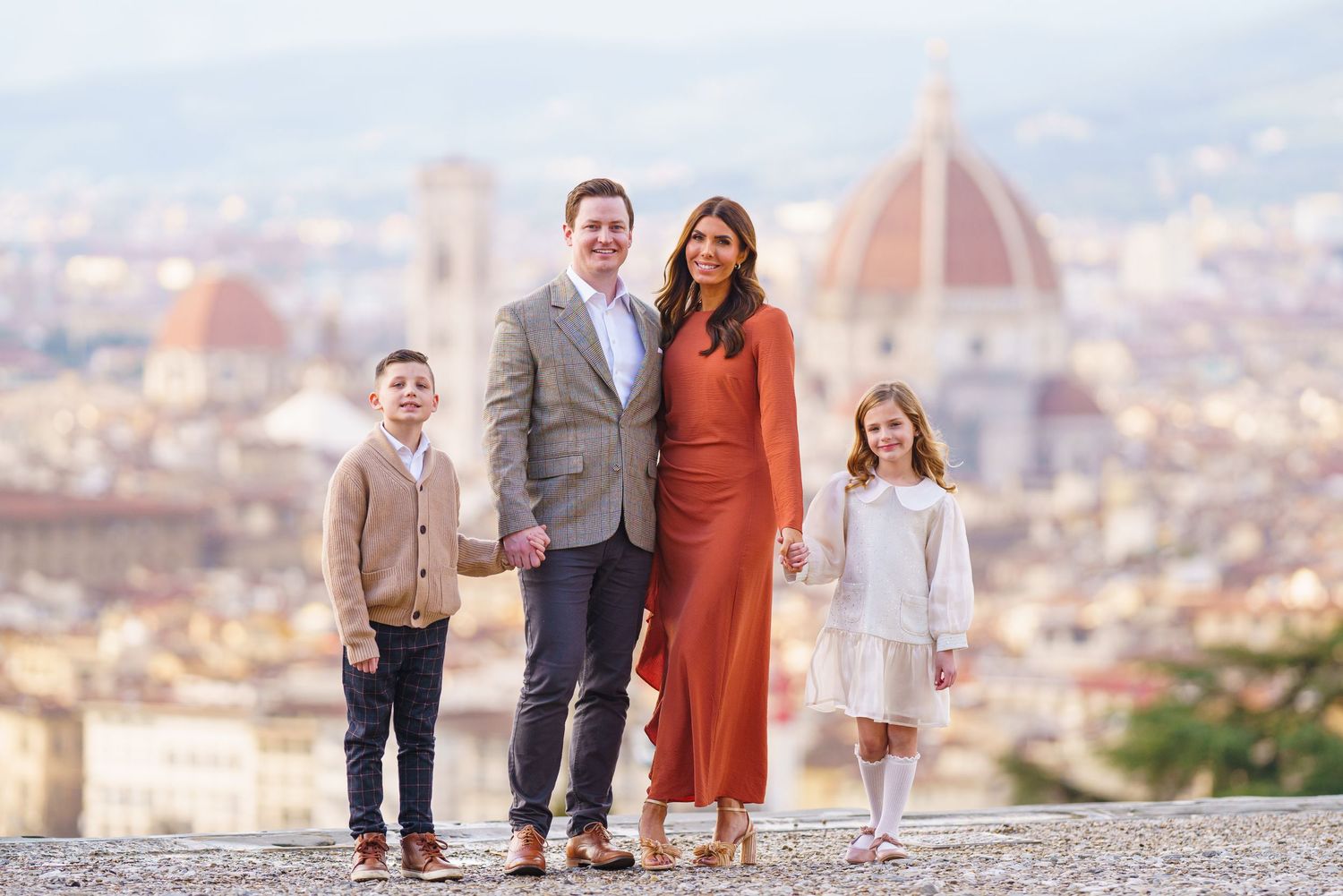 family portrait session florence italy