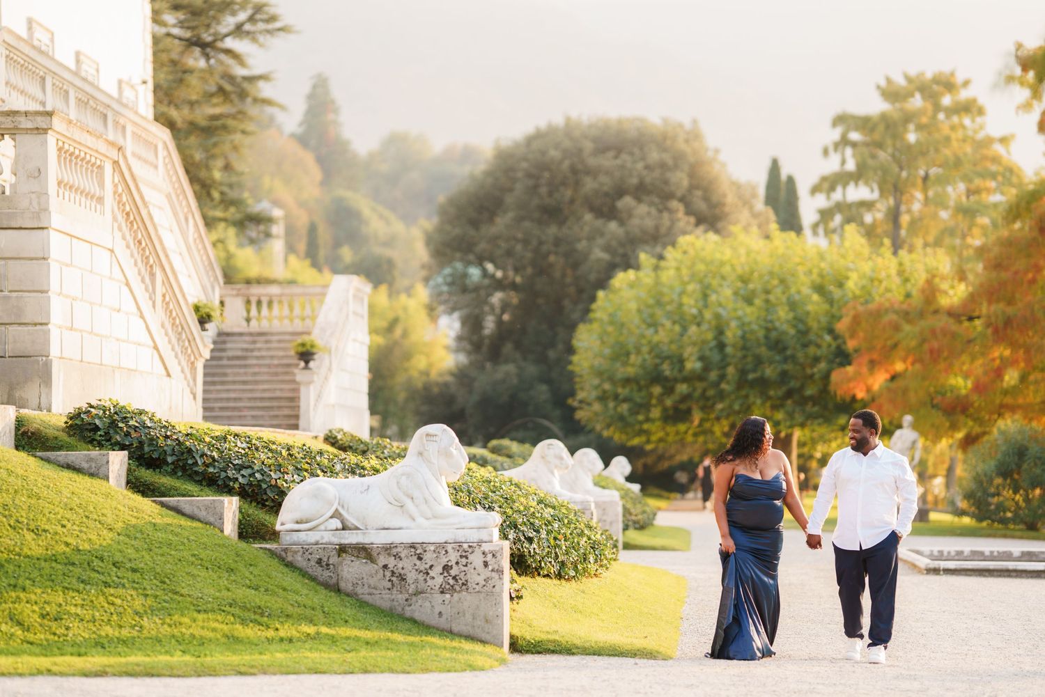 family photos lake como italy