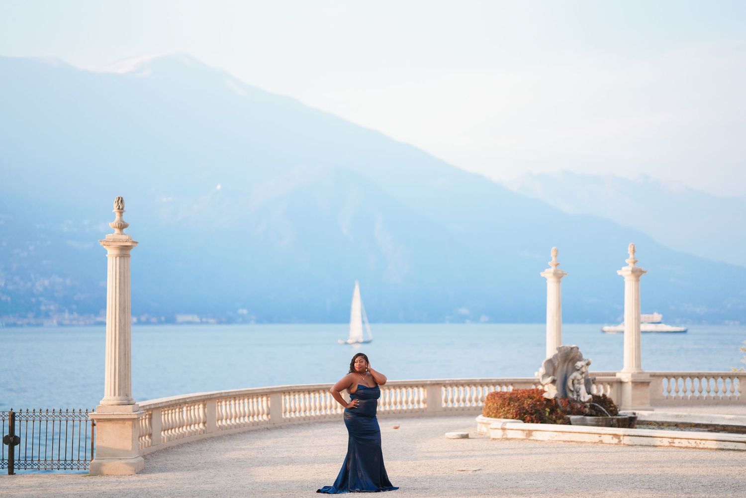 family photos lake como italy