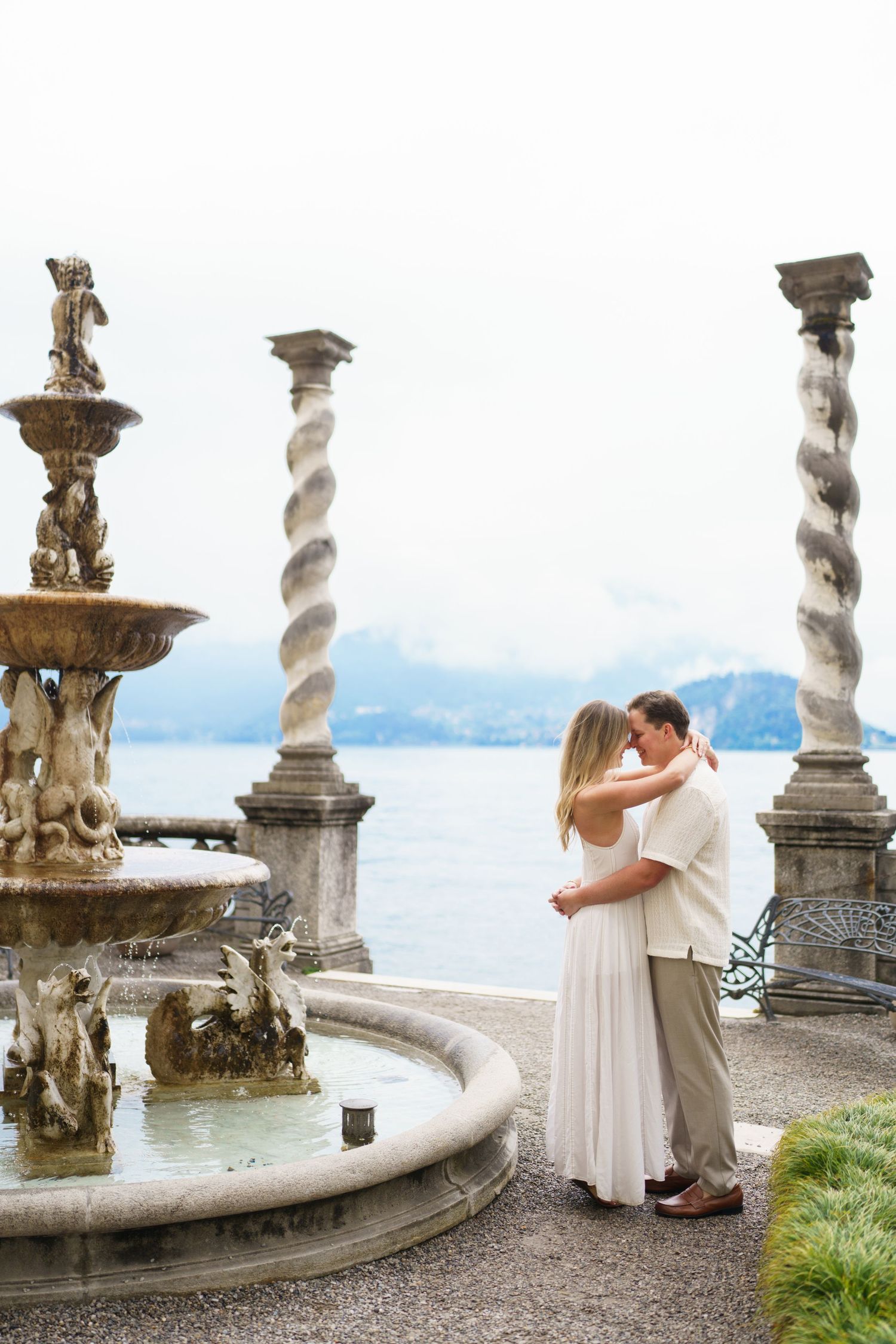 Lake Como Engagement Photographer