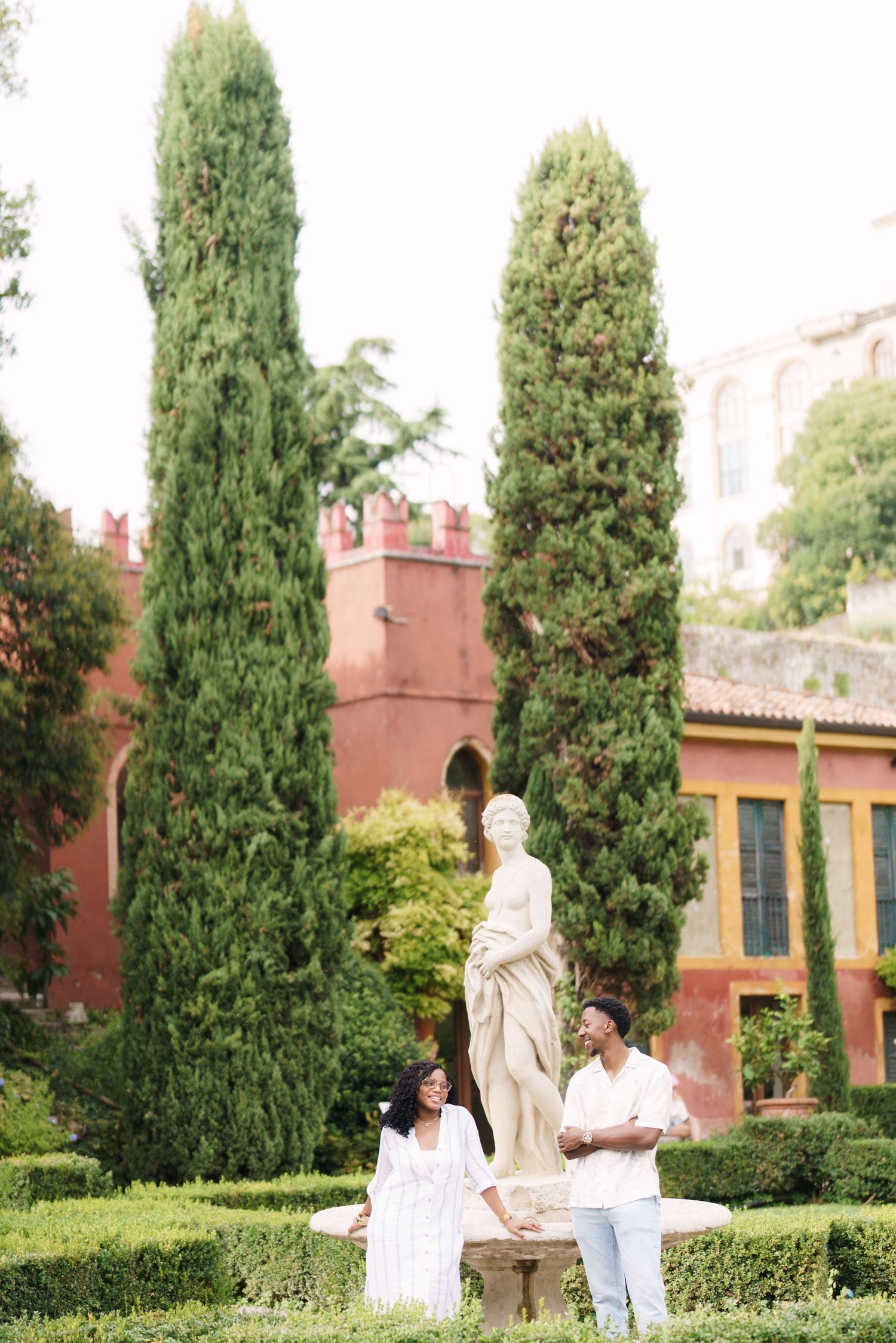Proposal engagement and wedding photographer Italy Verona capturing natural emotional moments