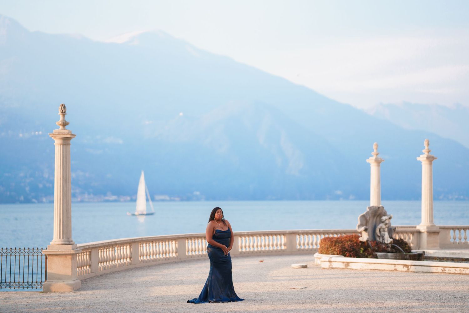family photos lake como italy