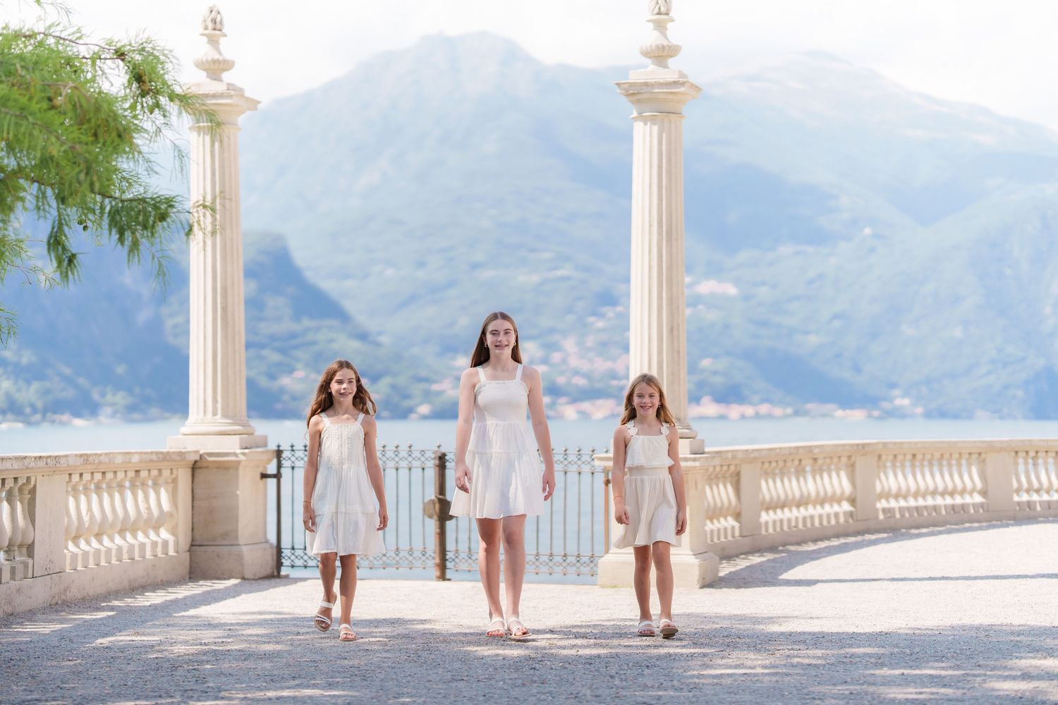 Professional Lake Como family photographer in Bellagio