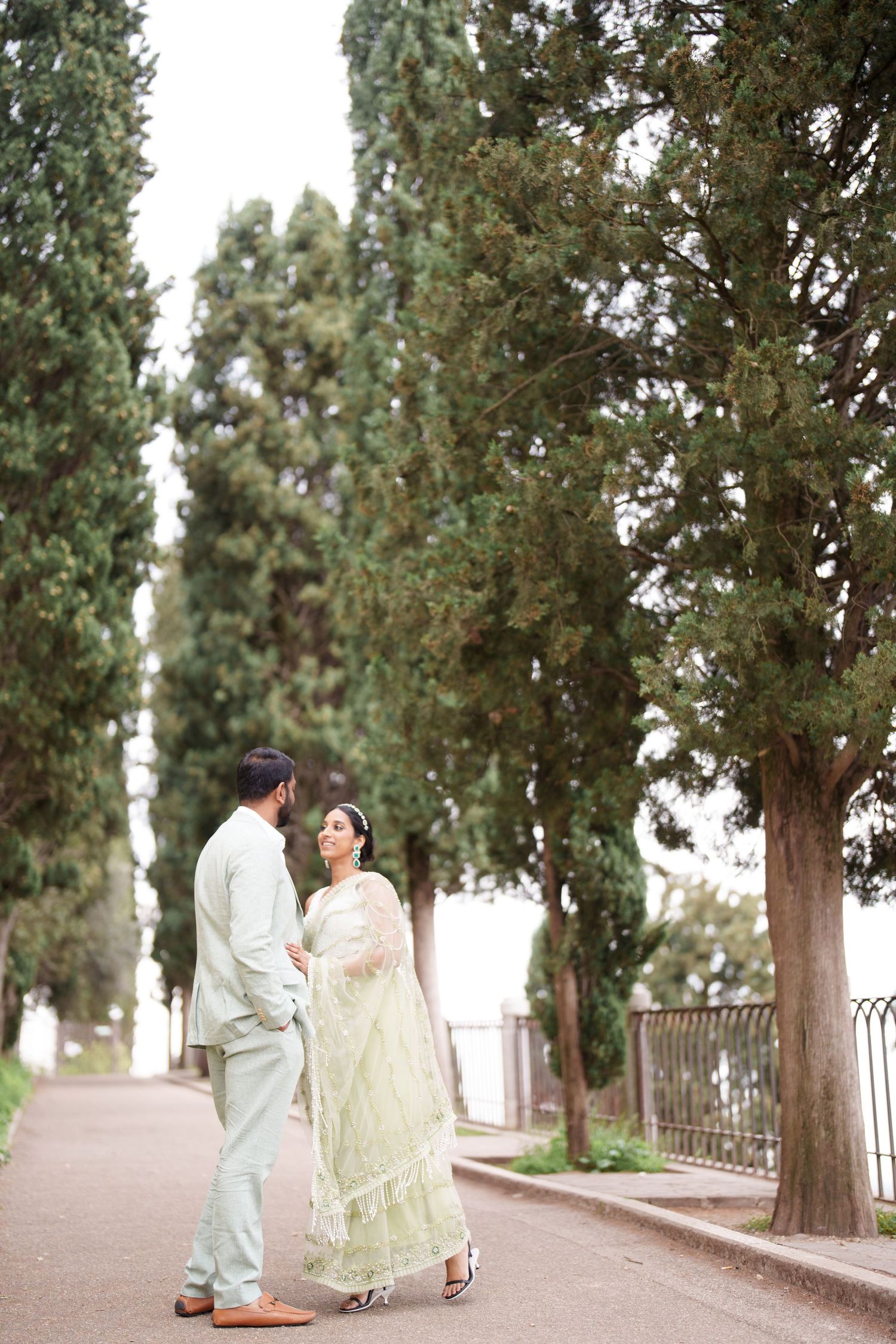 romantic couple walking ponte pietra verona photographer elegant couple photoshoot verona italy