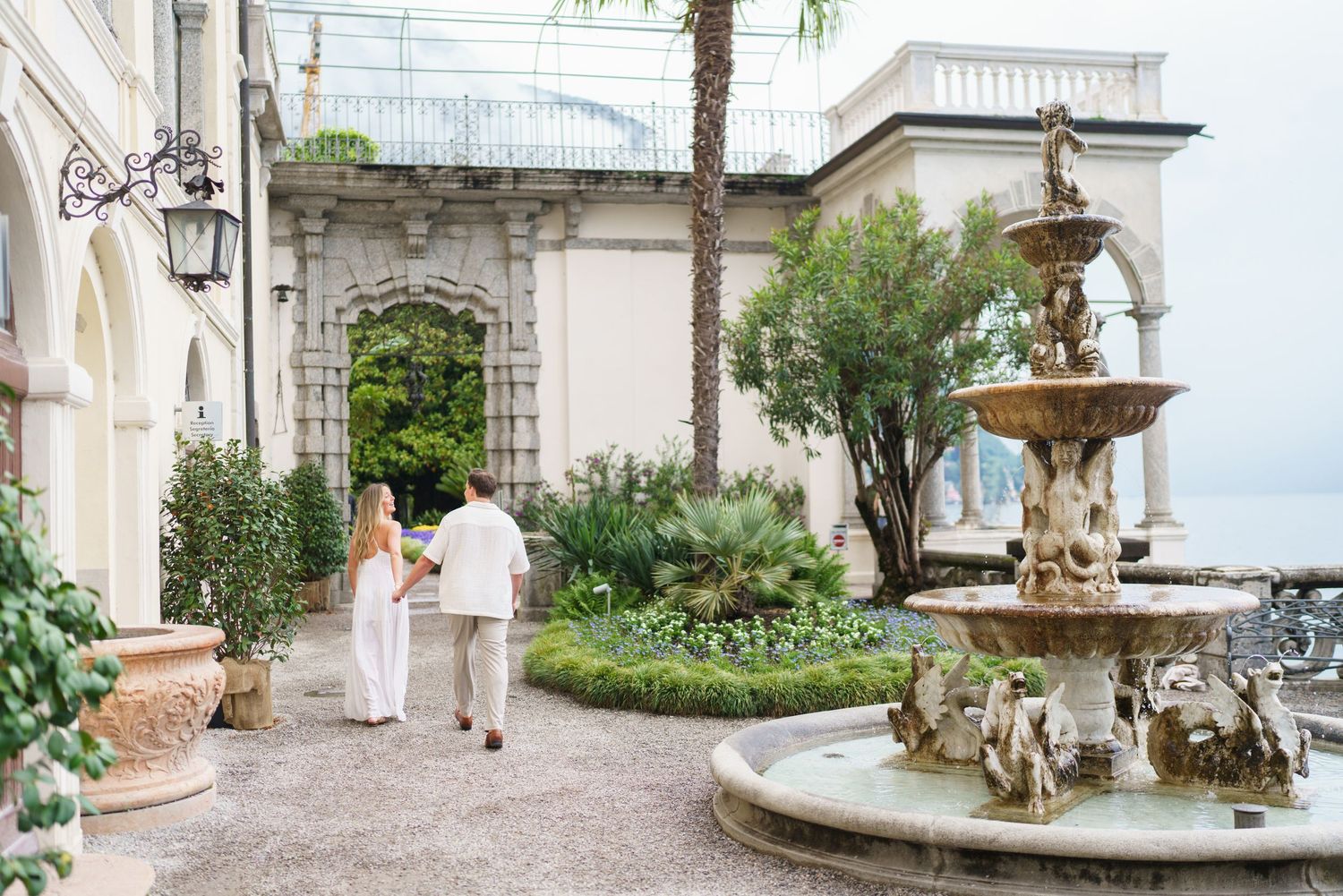 Lake Como Engagement Photographer