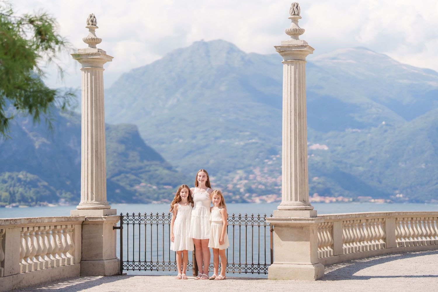 Professional Lake Como family photographer in Bellagio