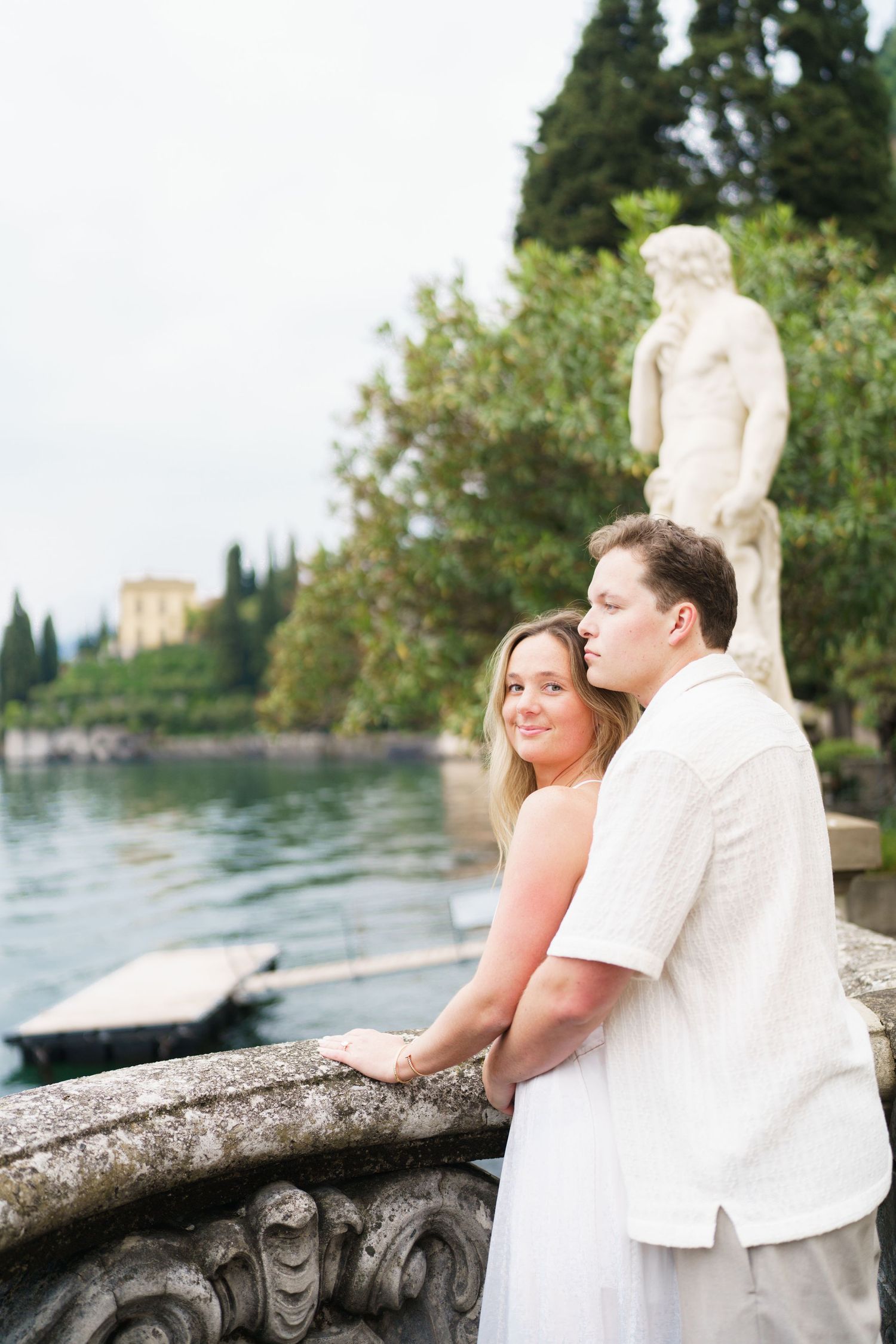Lake Como Engagement Photography