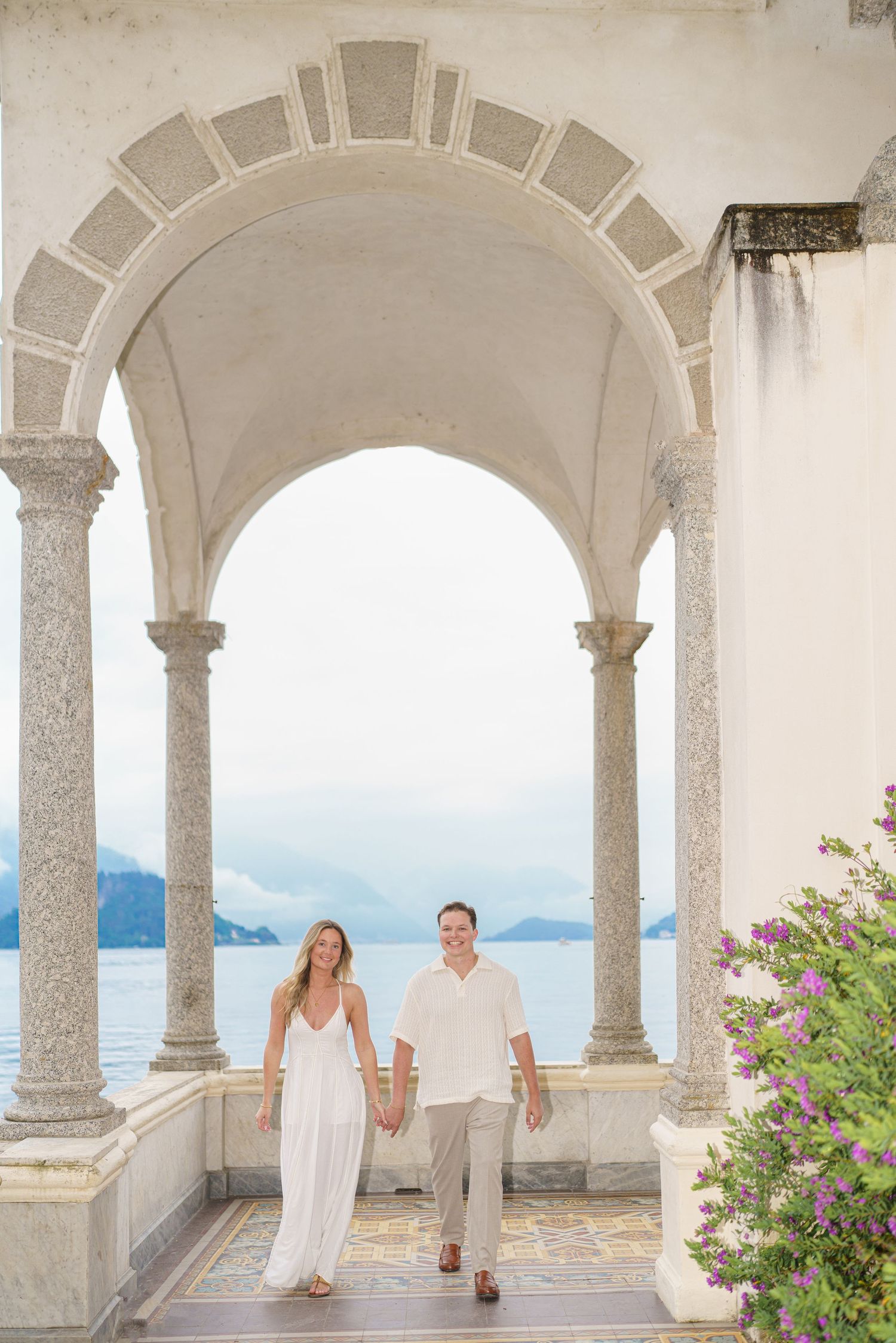 Lake Como Engagement Photographer