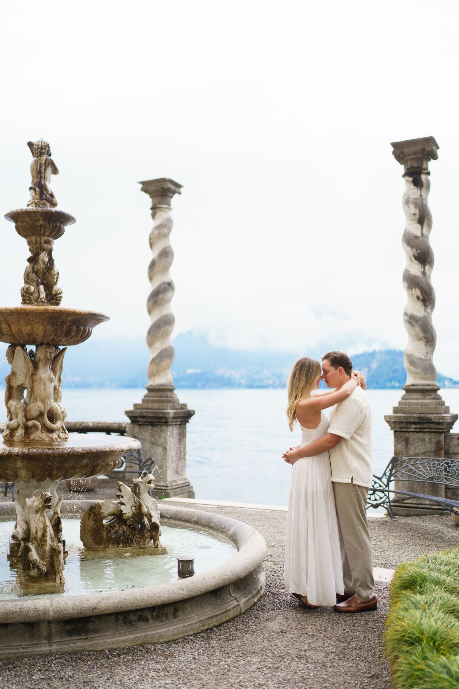 Lake Como Engagement Photographer