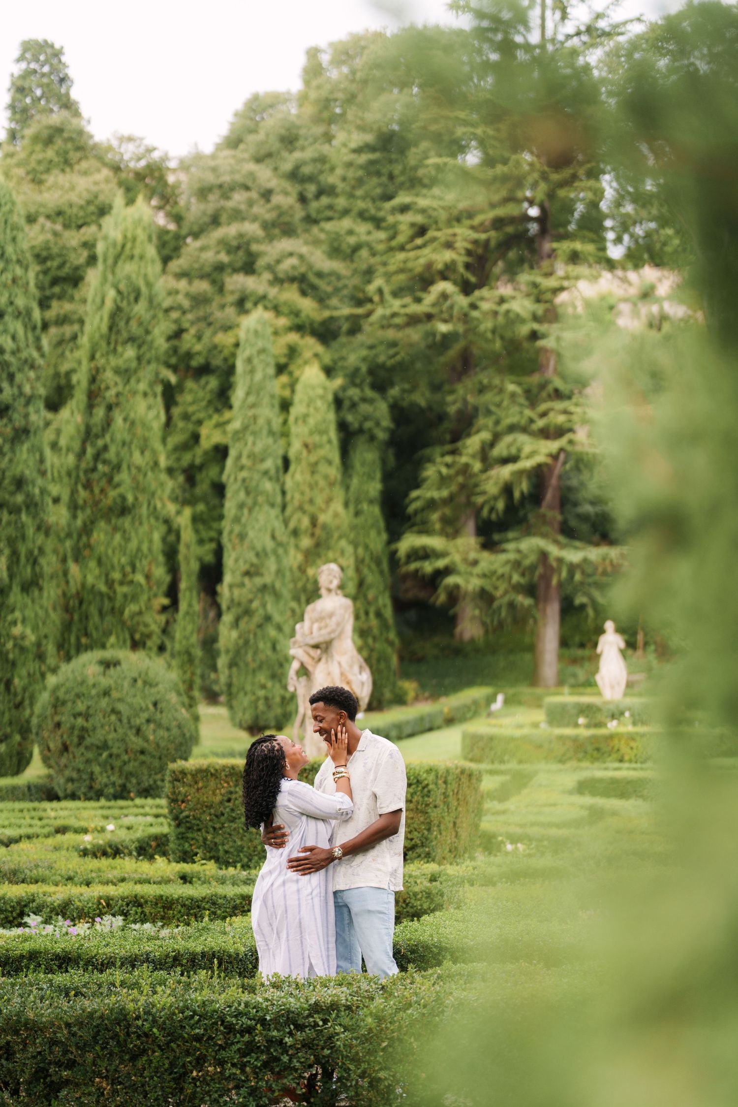 Proposal engagement and wedding photographer Italy Verona capturing natural emotional moments