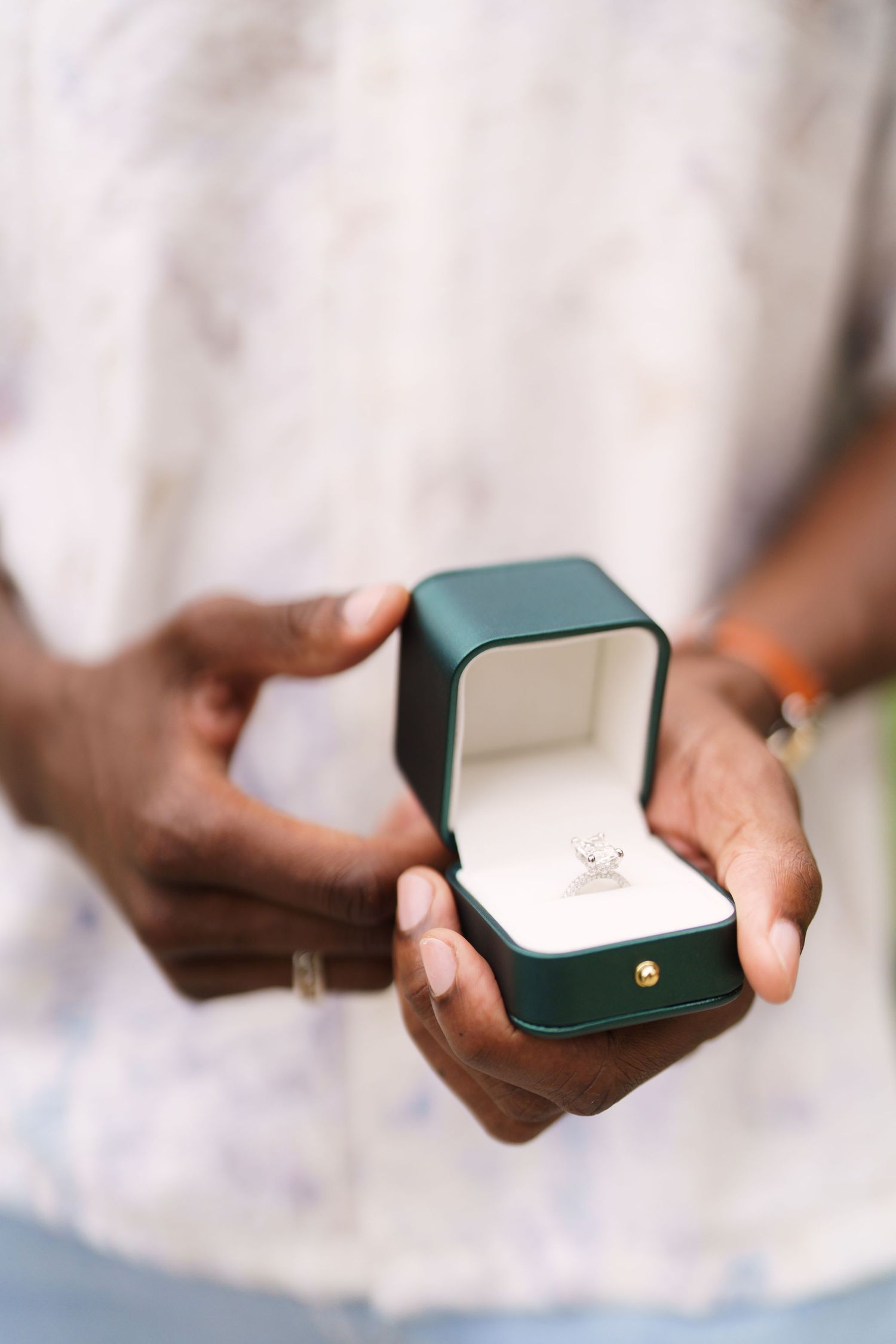 Surprise engagement proposal in Verona captured in cinematic and elegant photography style