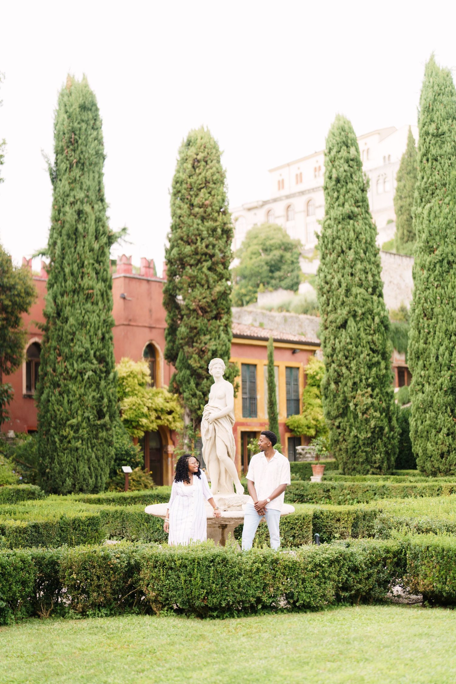 Proposal engagement and wedding photographer Italy Verona capturing natural emotional moments