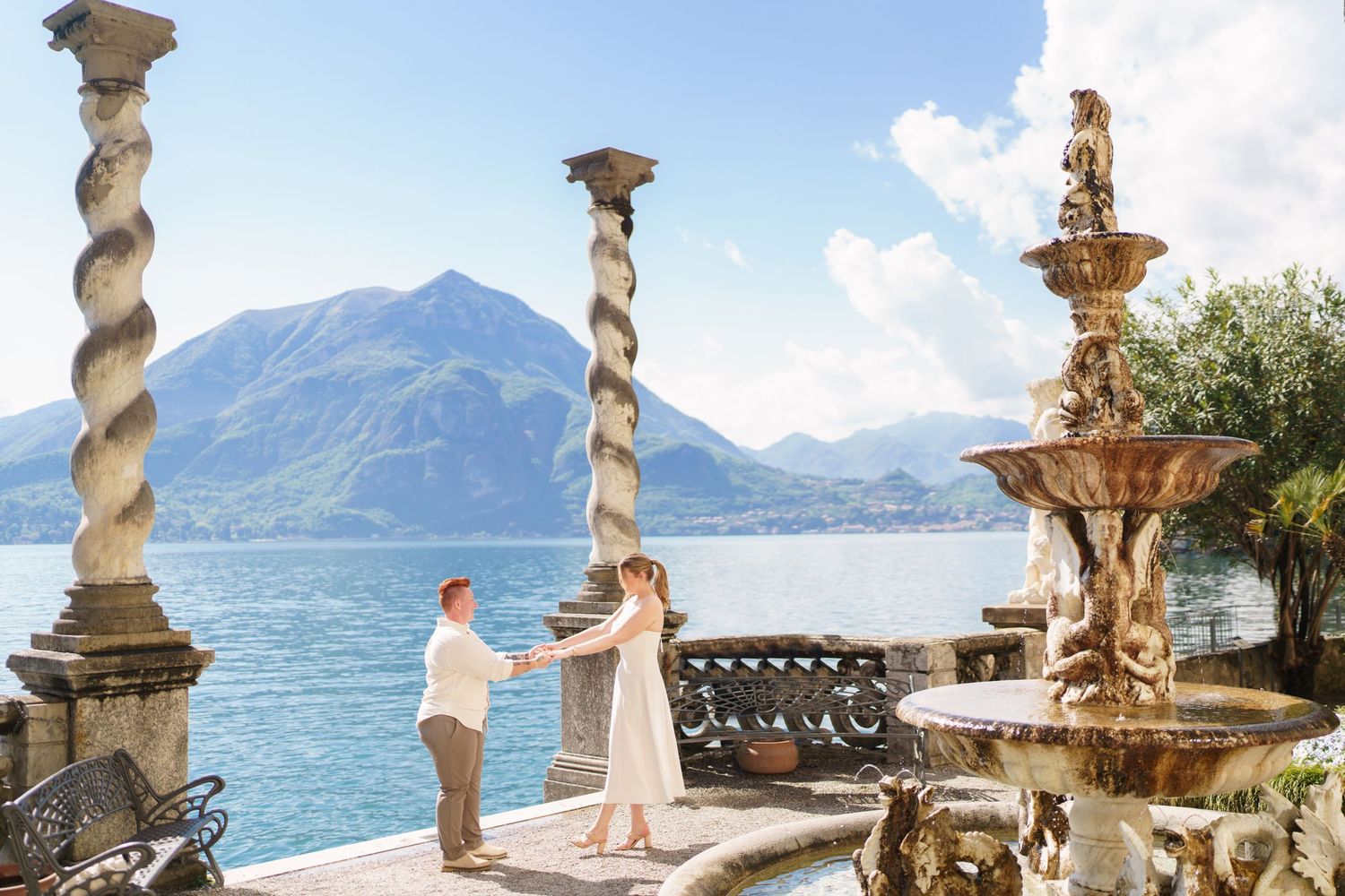 villa monastero proposal lake como photographer