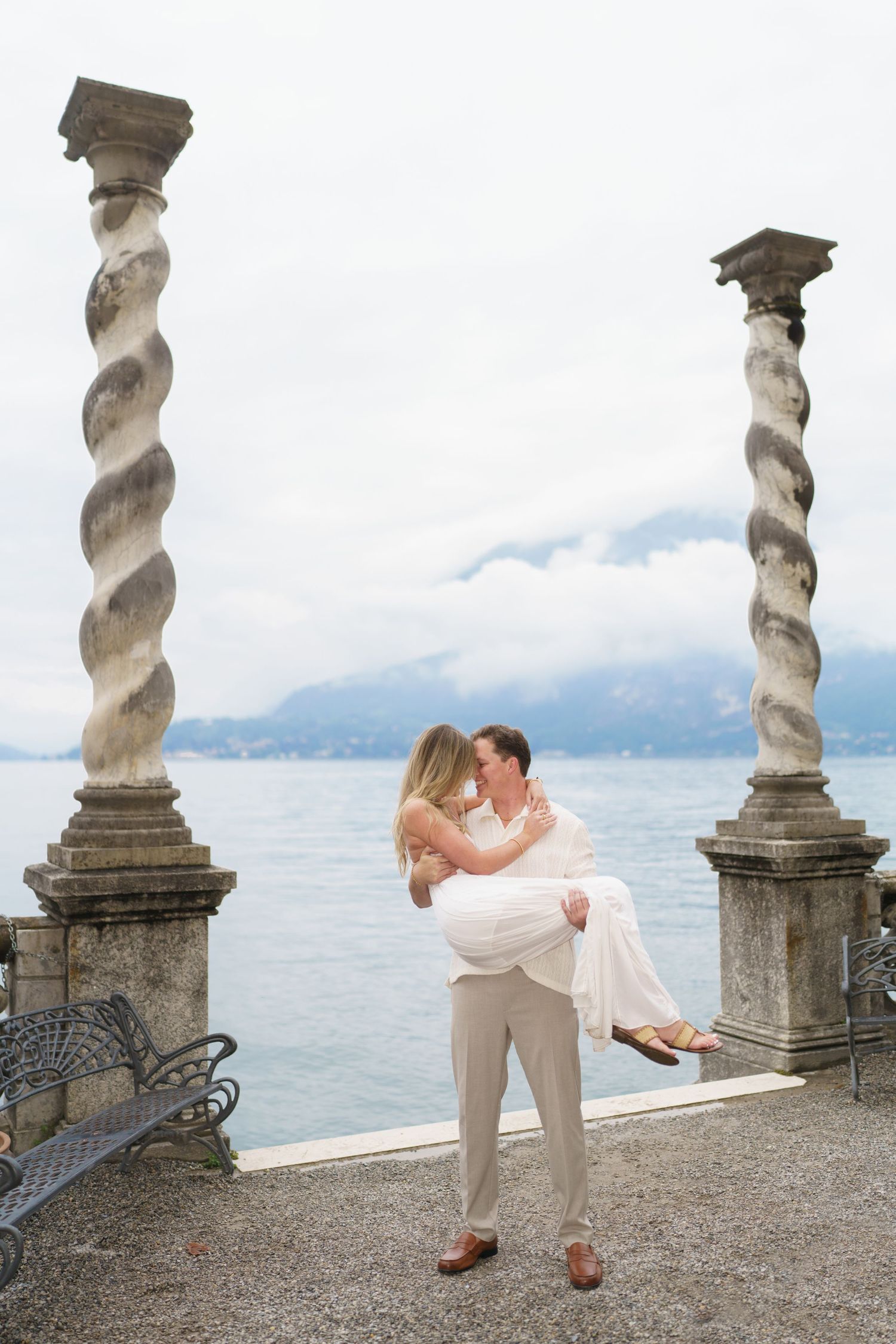 Engagement Photographer Lake Como
