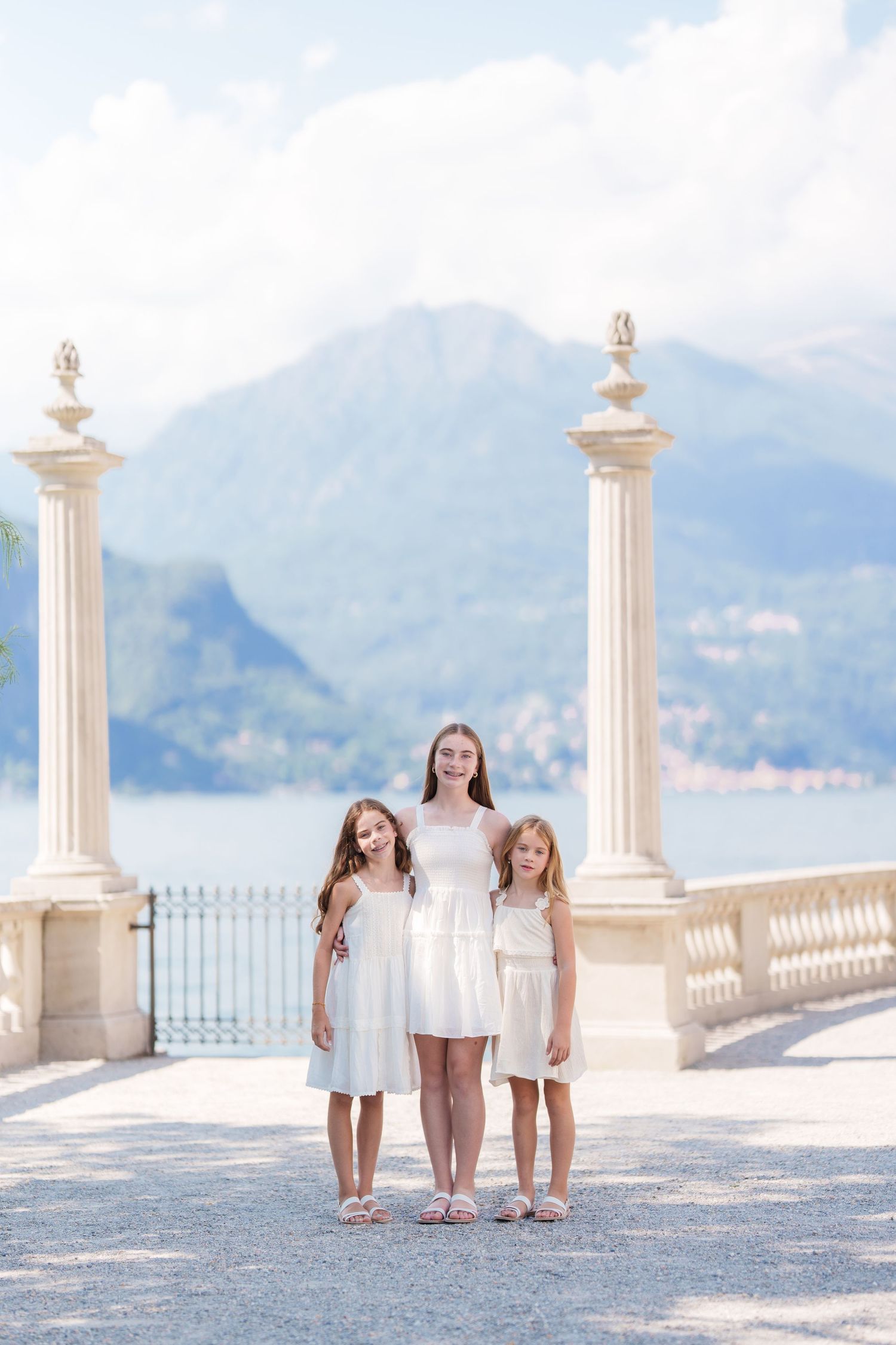 Professional Lake Como family photographer in Bellagio