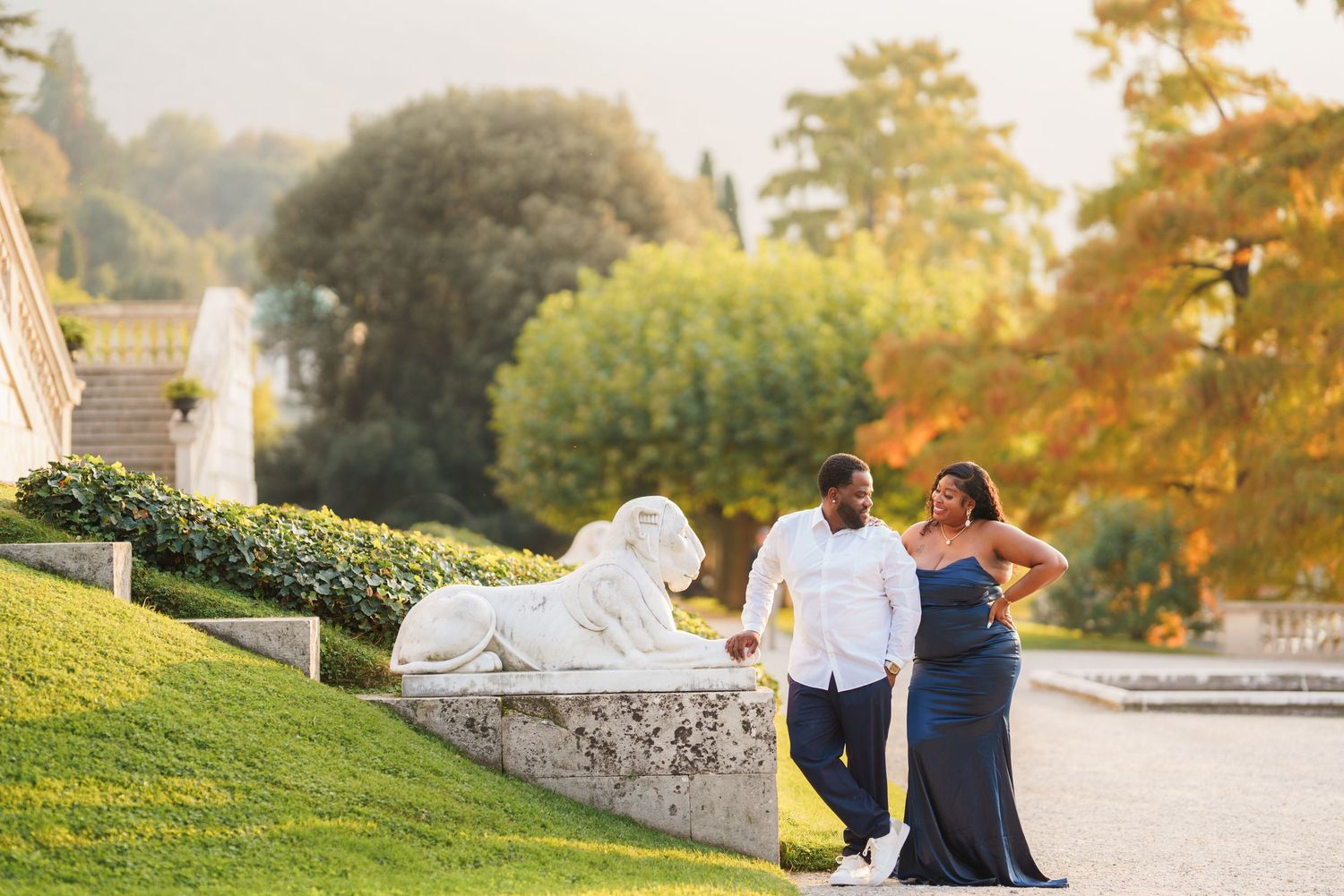 family photos lake como italy