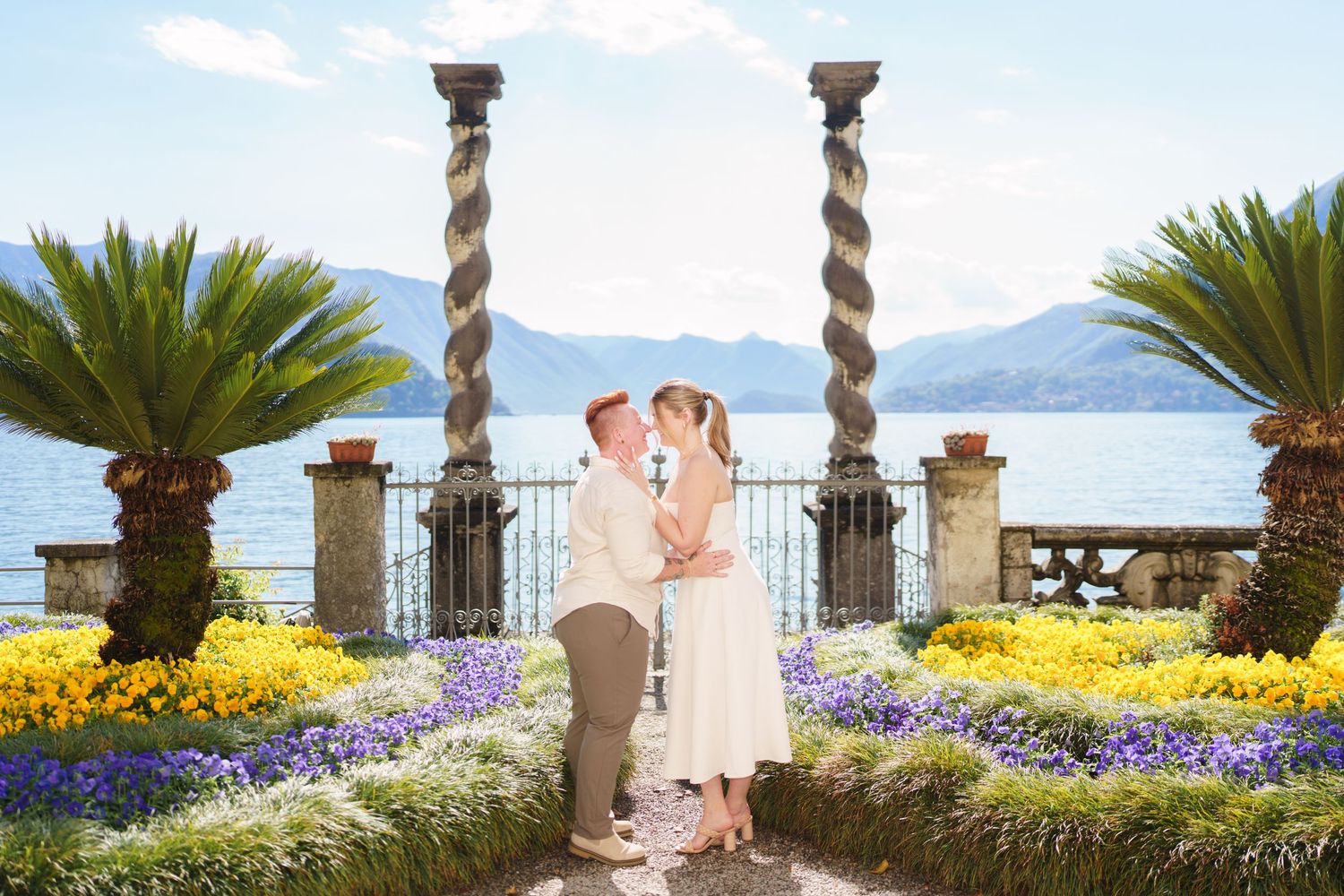villa monastero proposal lake como photographer