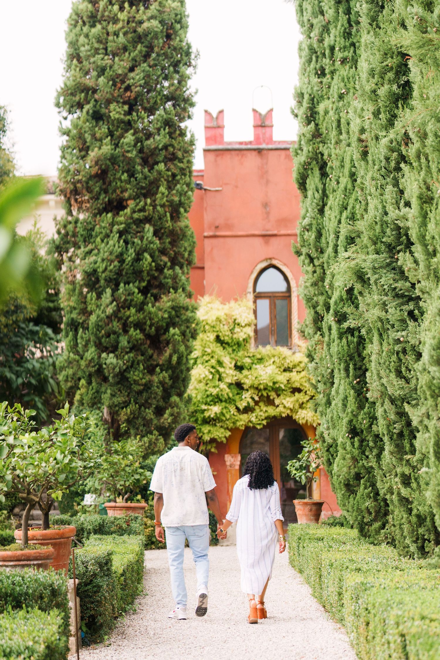 Proposal engagement and wedding photographer Italy Verona capturing natural emotional moments
