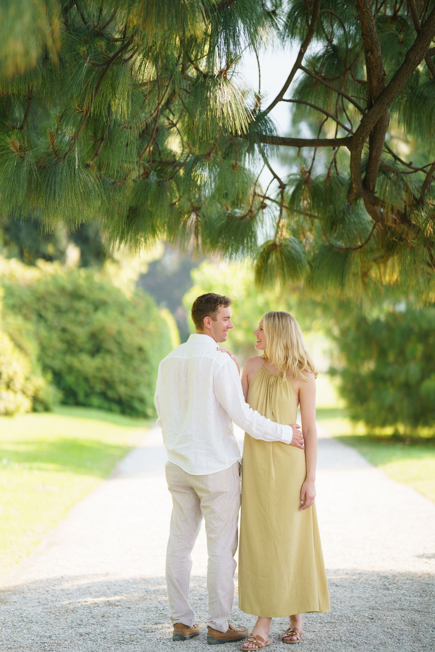 marriage proposal inside Villa Melzi  Bellagio Lake Como