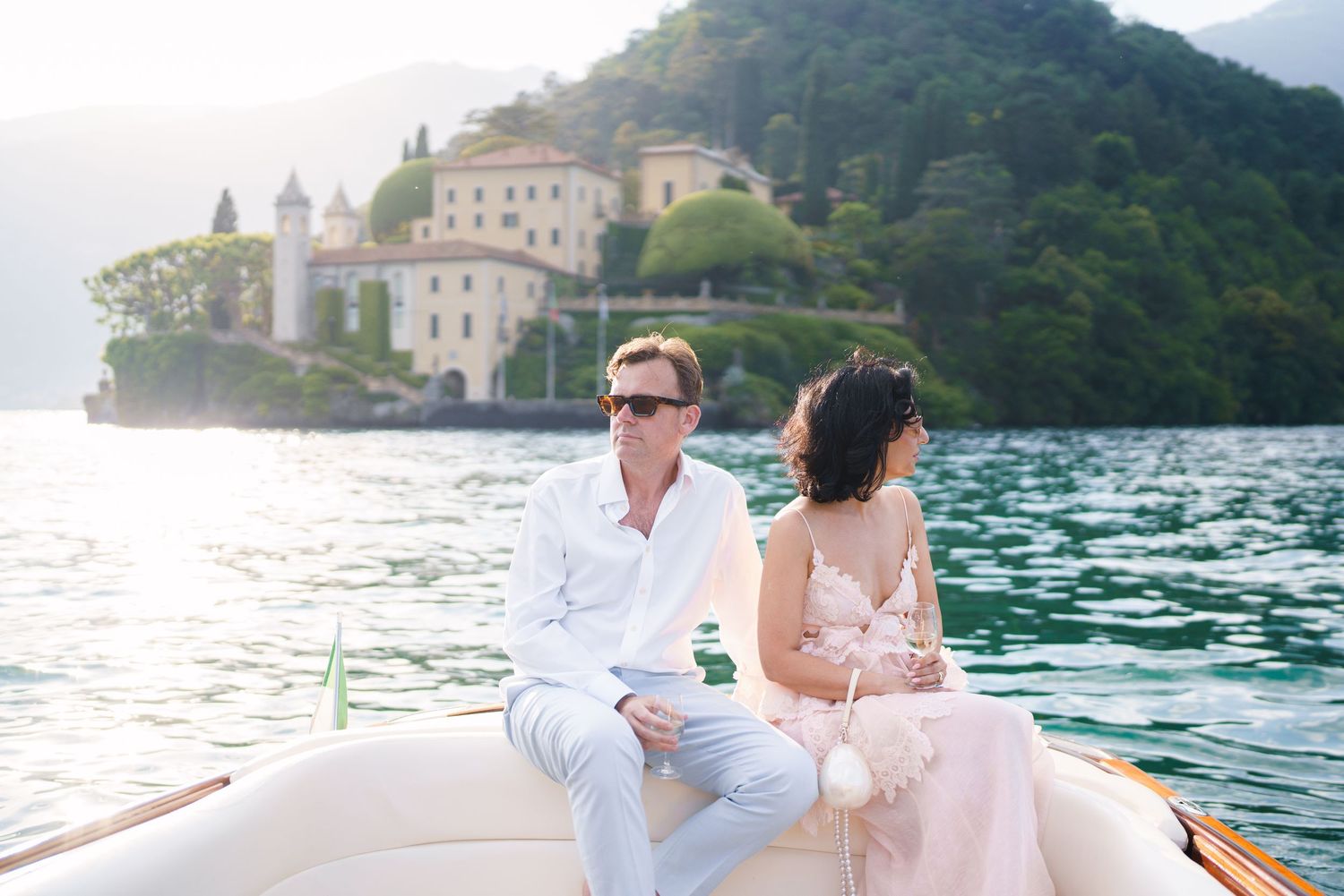 luxury lake como photographer villa del balbianello couple portrait