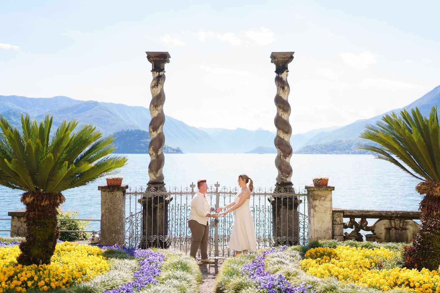 villa monastero proposal lake como photographer