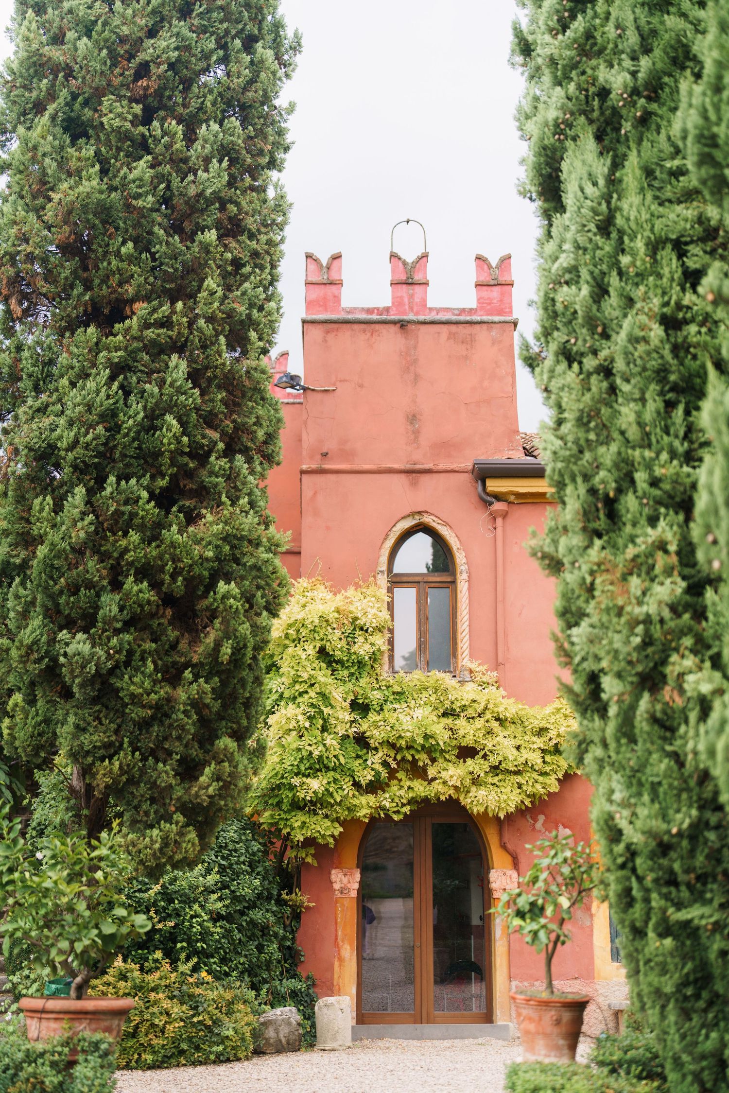 Surprise engagement proposal in Verona captured in cinematic and elegant photography style