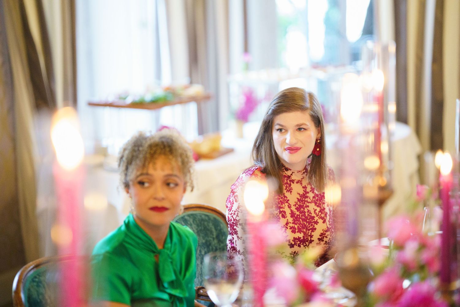 Candlelight dinner styling at Hotel Flori Como Lake celebration