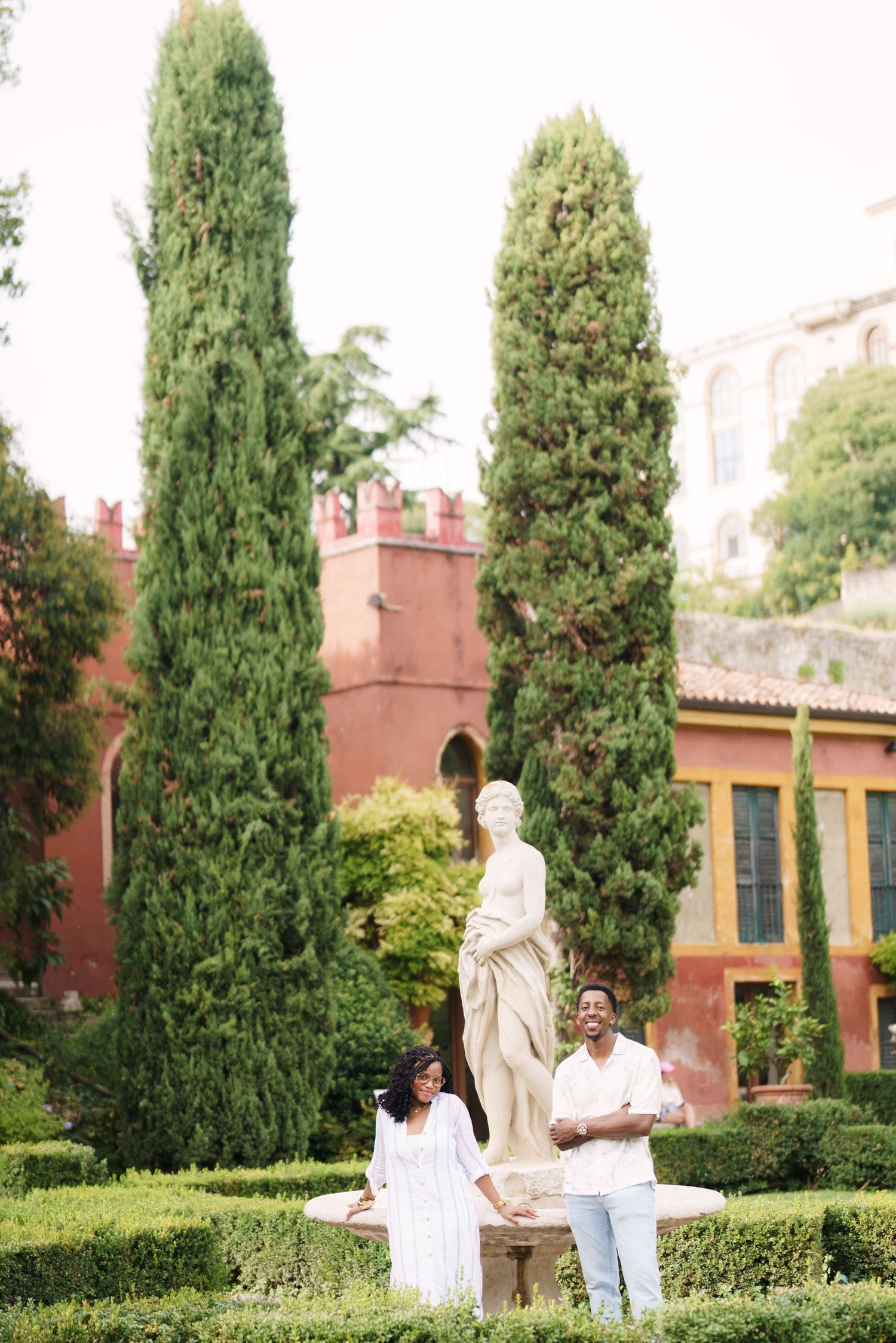 Proposal engagement and wedding photographer Italy Verona capturing natural emotional moments