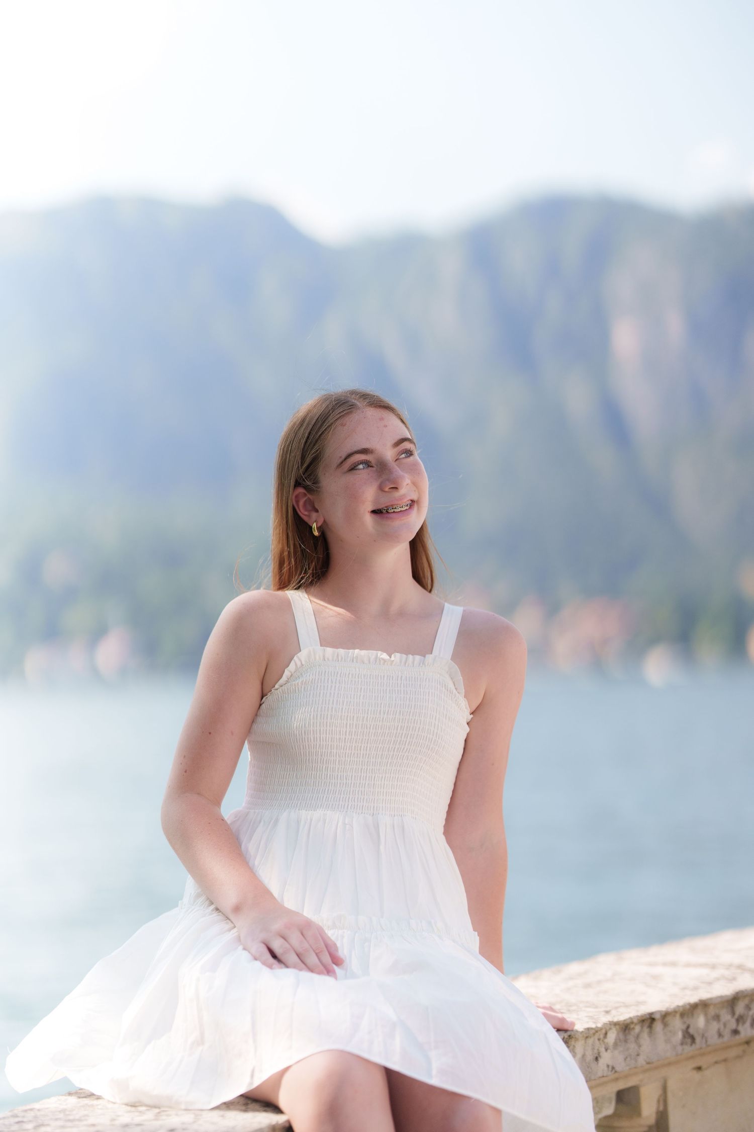 Family photography session at Villa Melzi on Lake Como