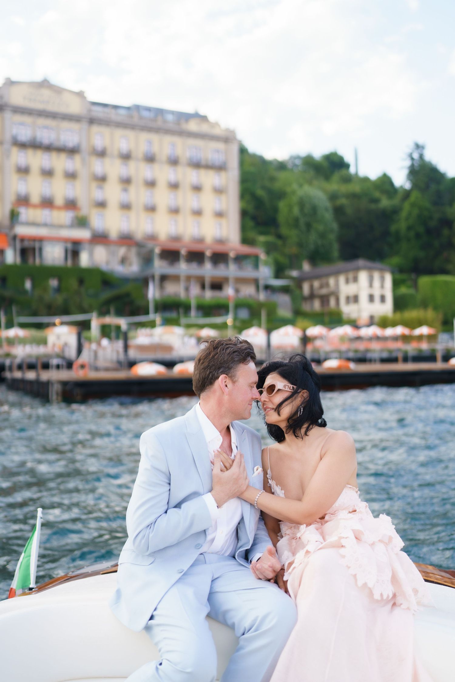 luxury engagement photography grand hotel tremezzo lake como