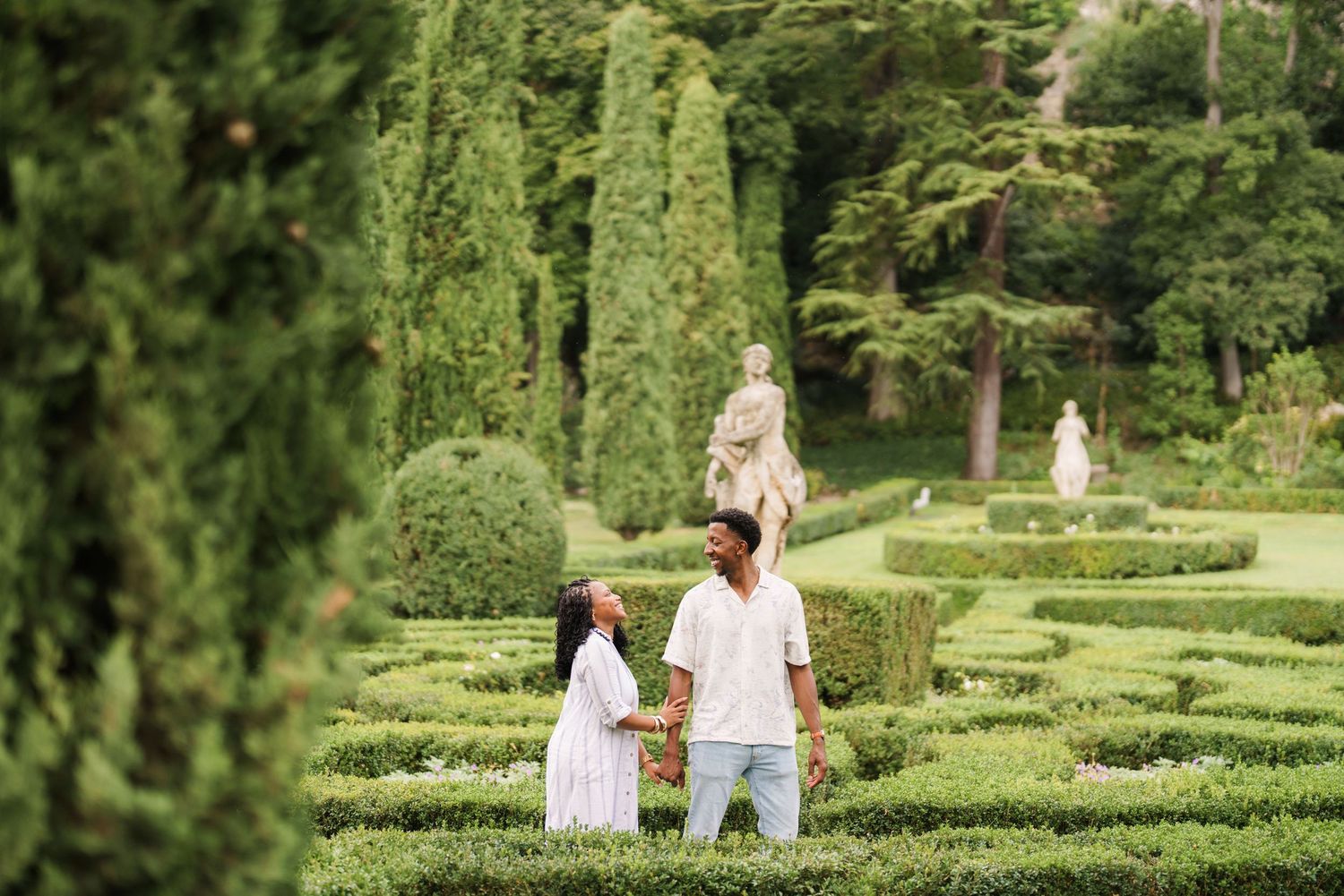 Proposal engagement and wedding photographer Italy Verona capturing natural emotional moments