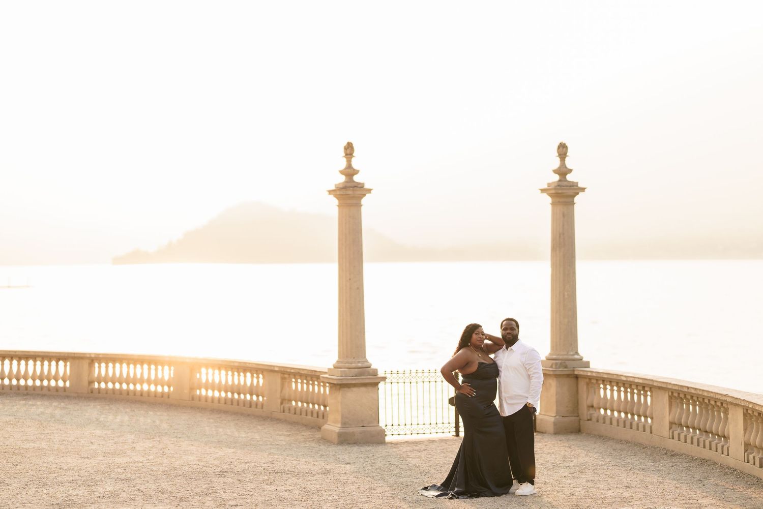 family photos lake como italy