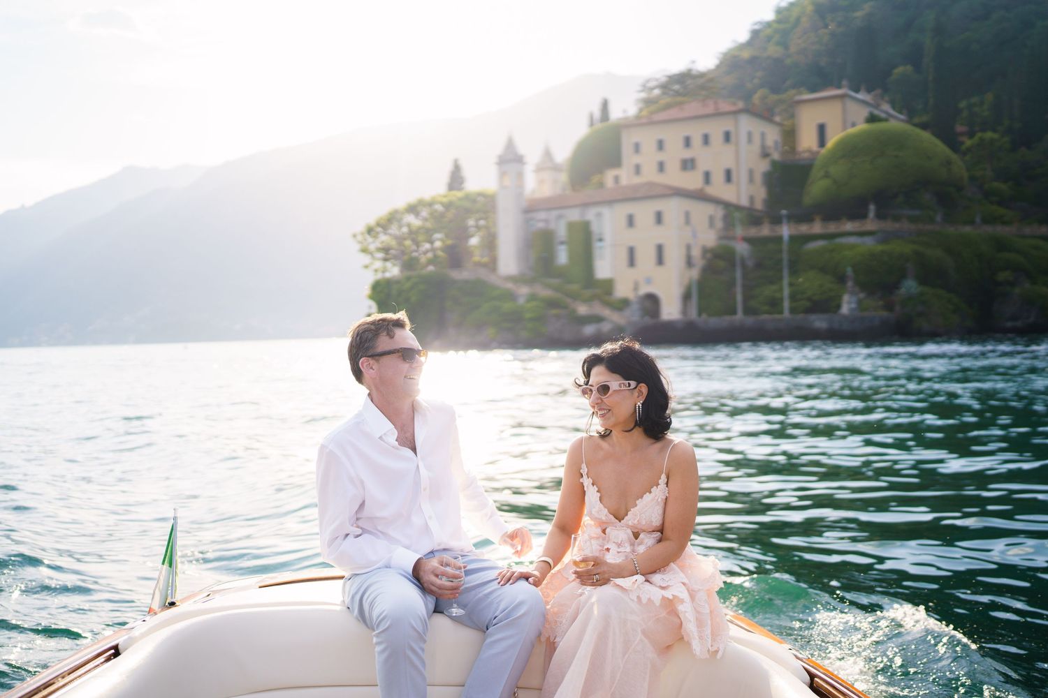 luxury lake como photographer villa del balbianello couple portrait