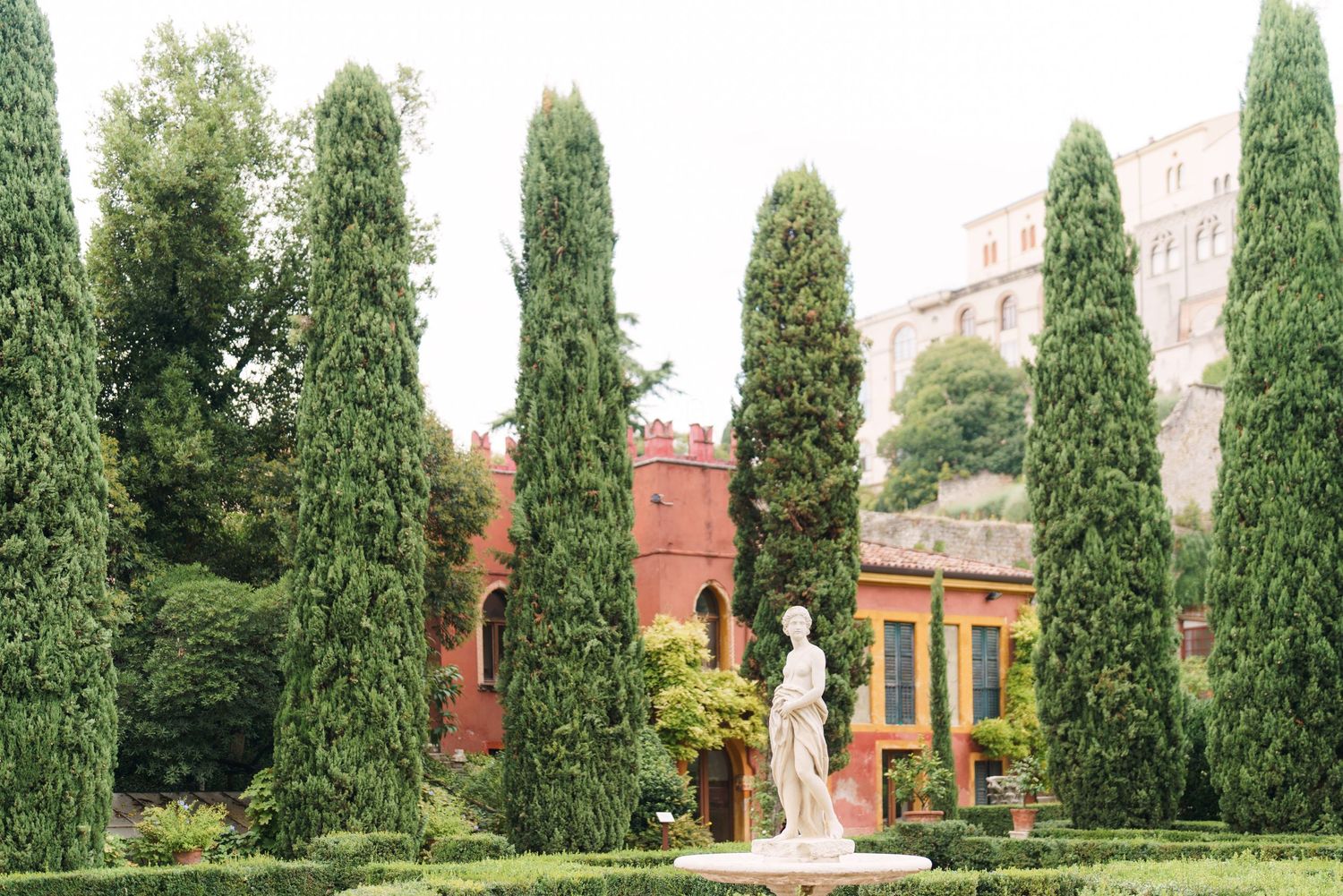 Surprise engagement proposal in Verona captured in cinematic and elegant photography style