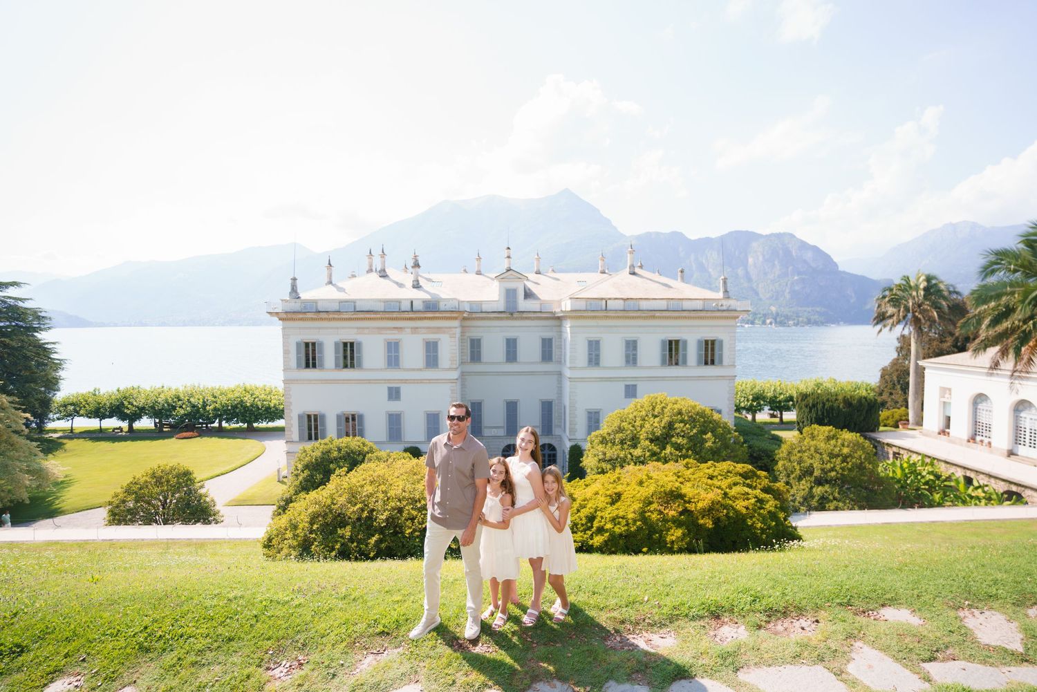 Lake Como family vacation photographer in Bellagio
