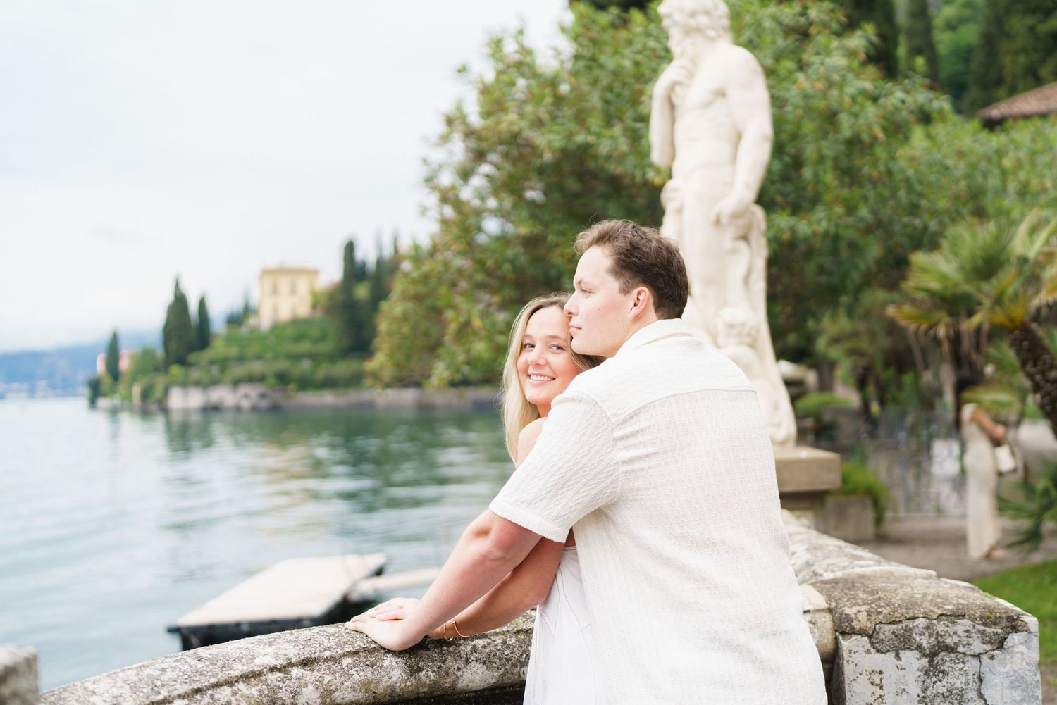 Lake Como Engagement Photographer