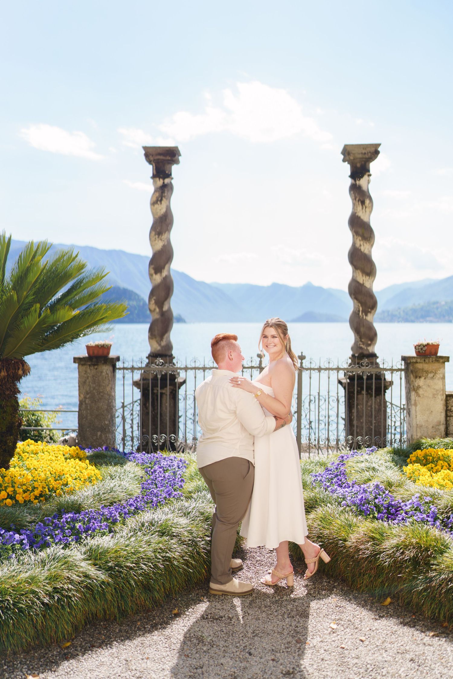 villa monastero proposal lake como photographer
