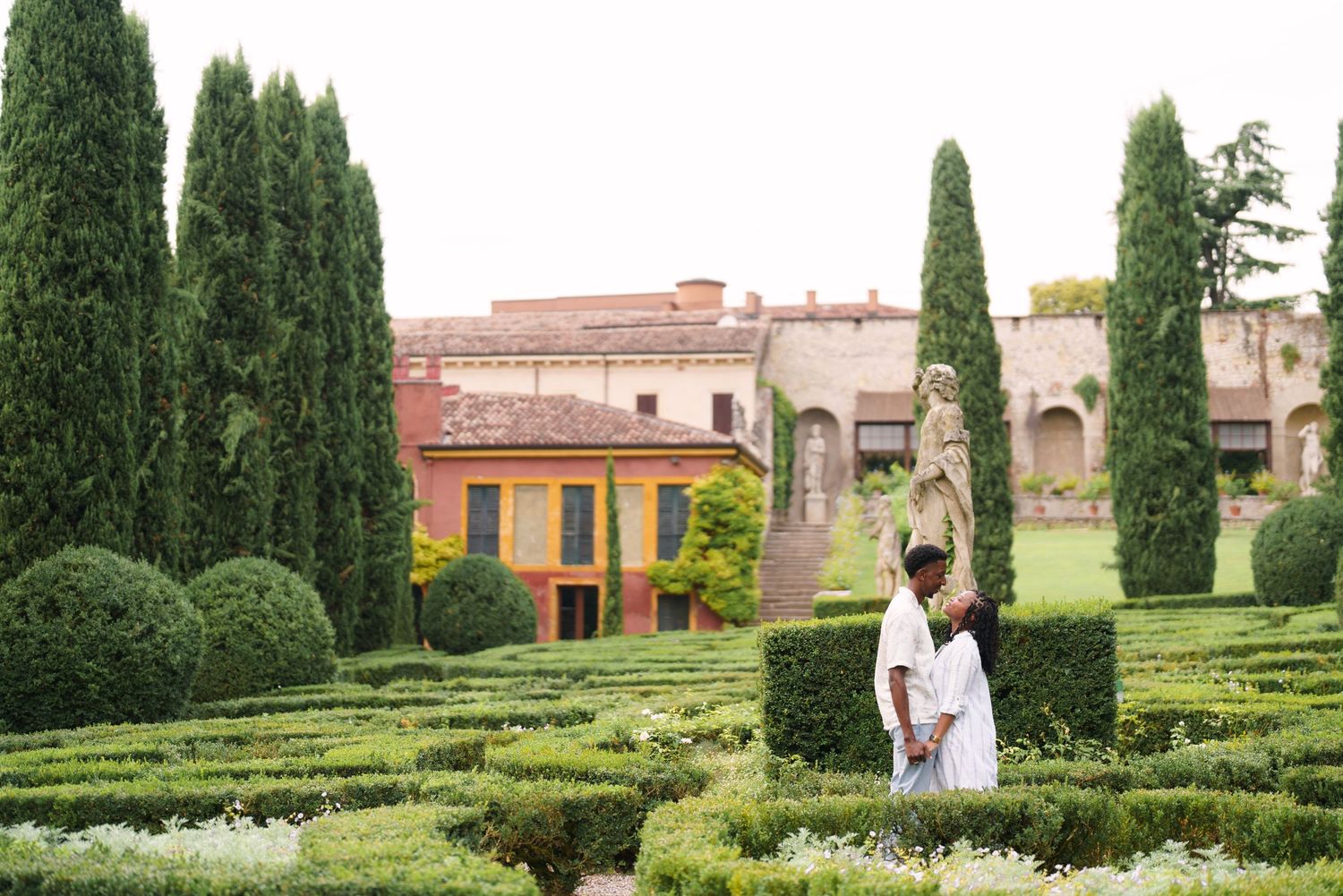 Proposal engagement and wedding photographer Italy Verona capturing natural emotional moments