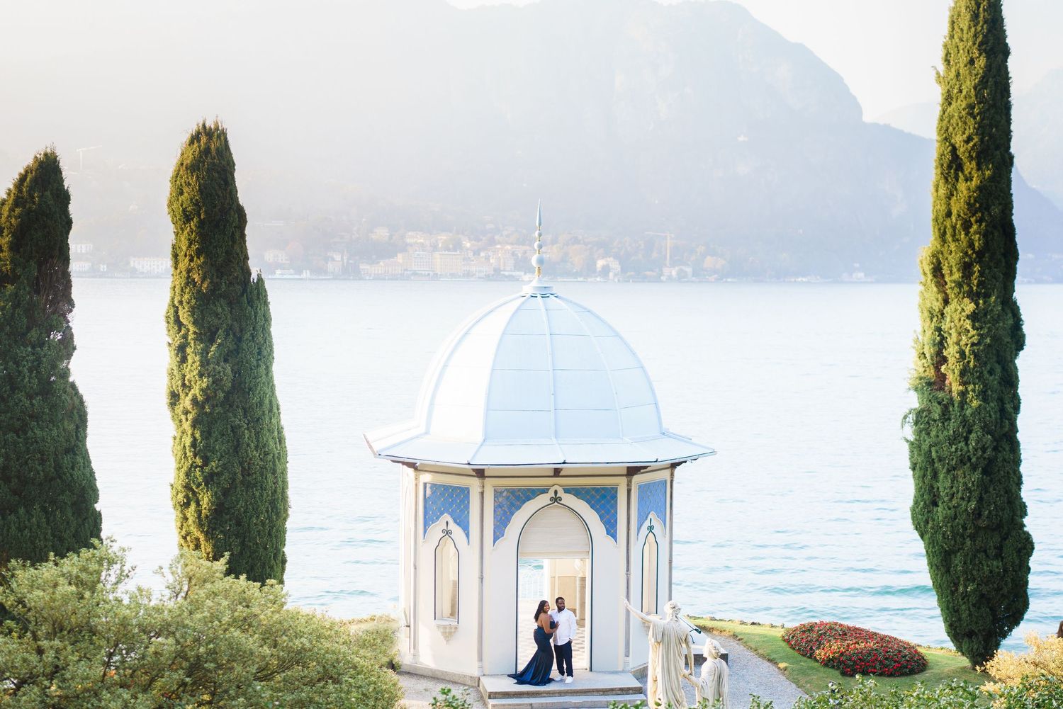 family photos lake como italy