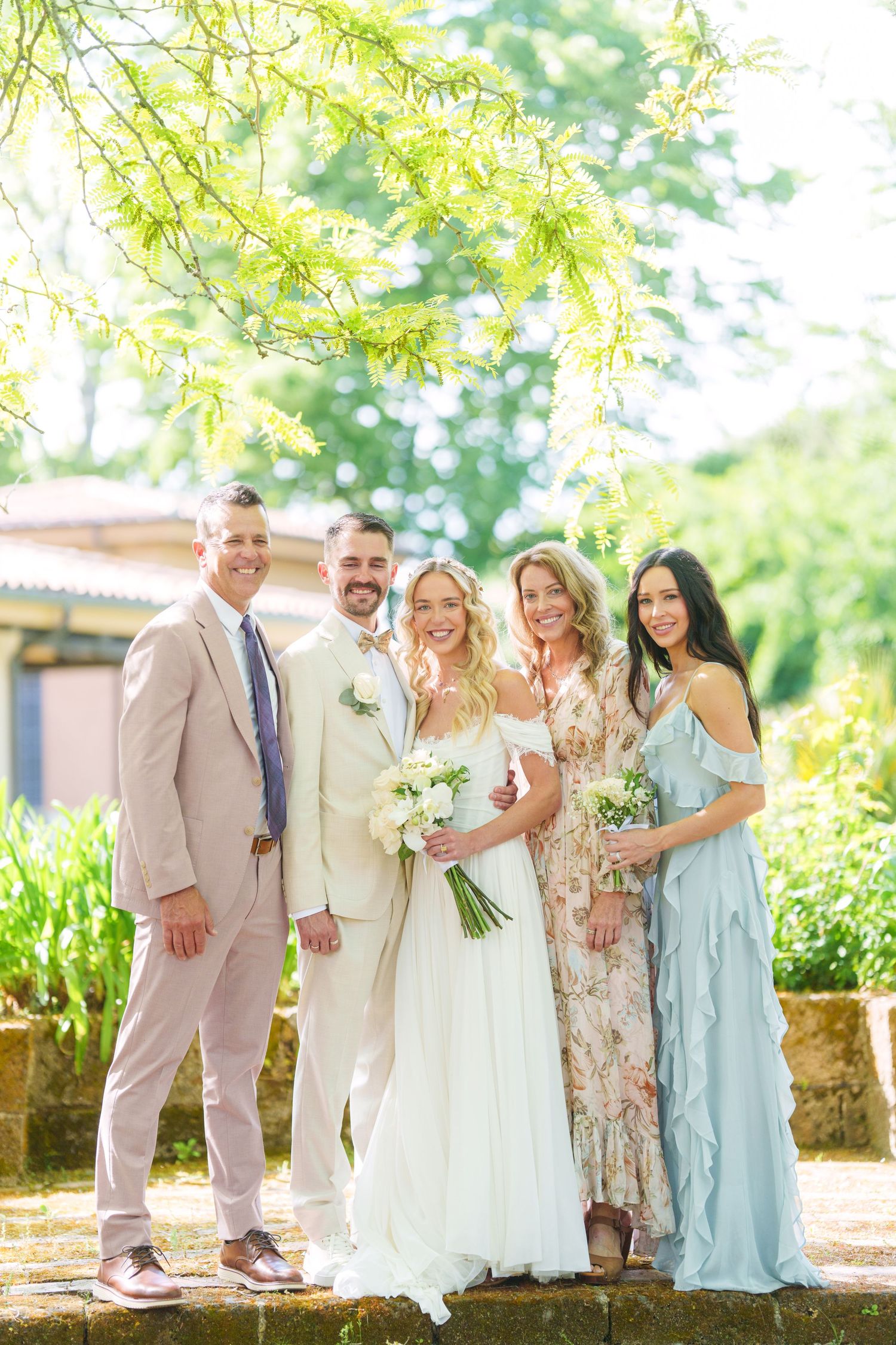 light and airy wedding photographer Italy