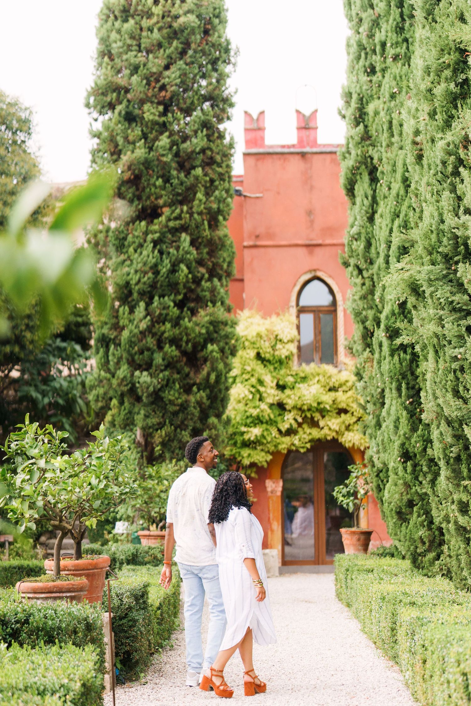 Proposal engagement and wedding photographer Italy Verona capturing natural emotional moments